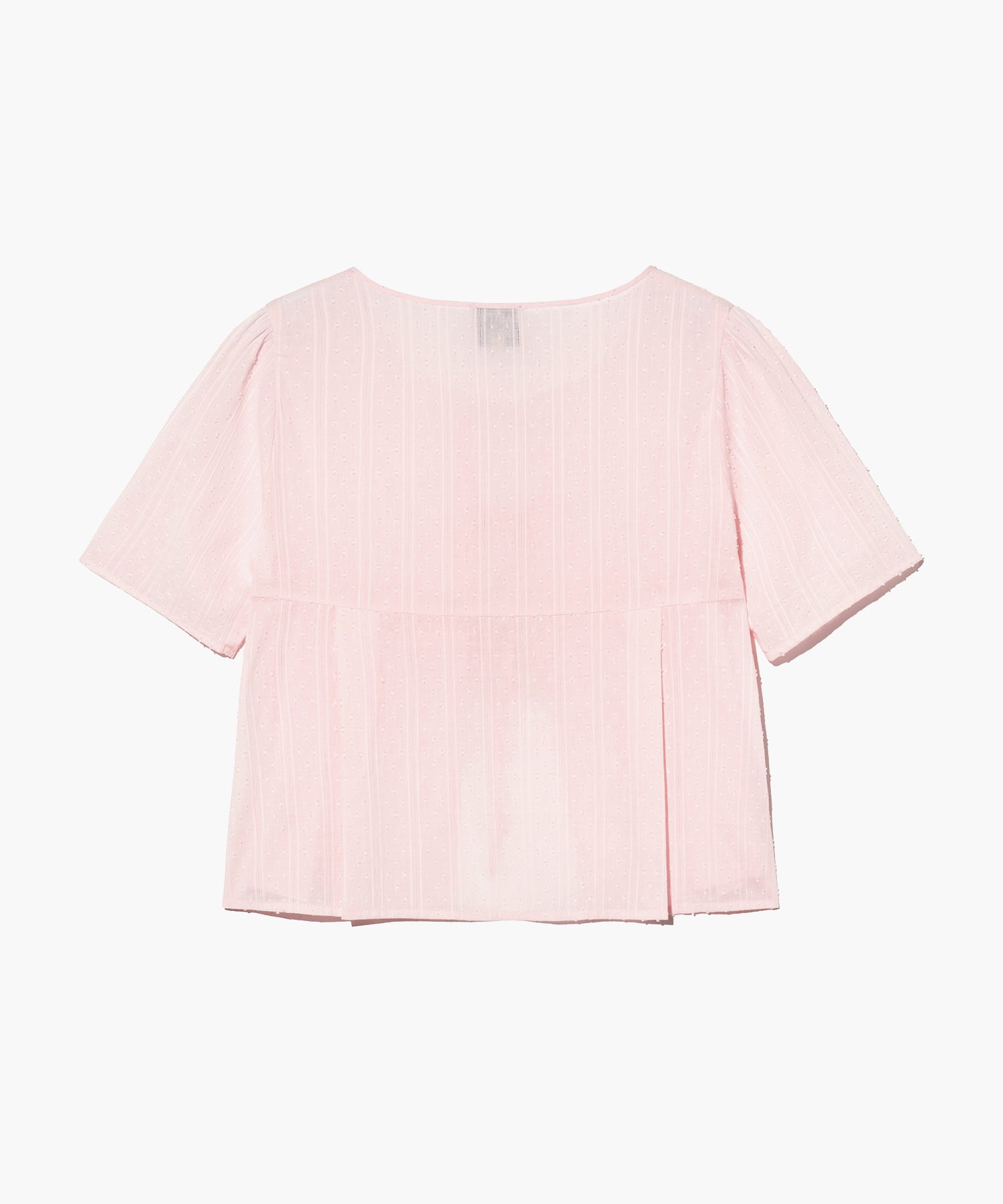 Marithe & Francois Girbaud - Round Neck Ribbon Shirt (Pink) product image 8 | TRAB K-Fashion Australia