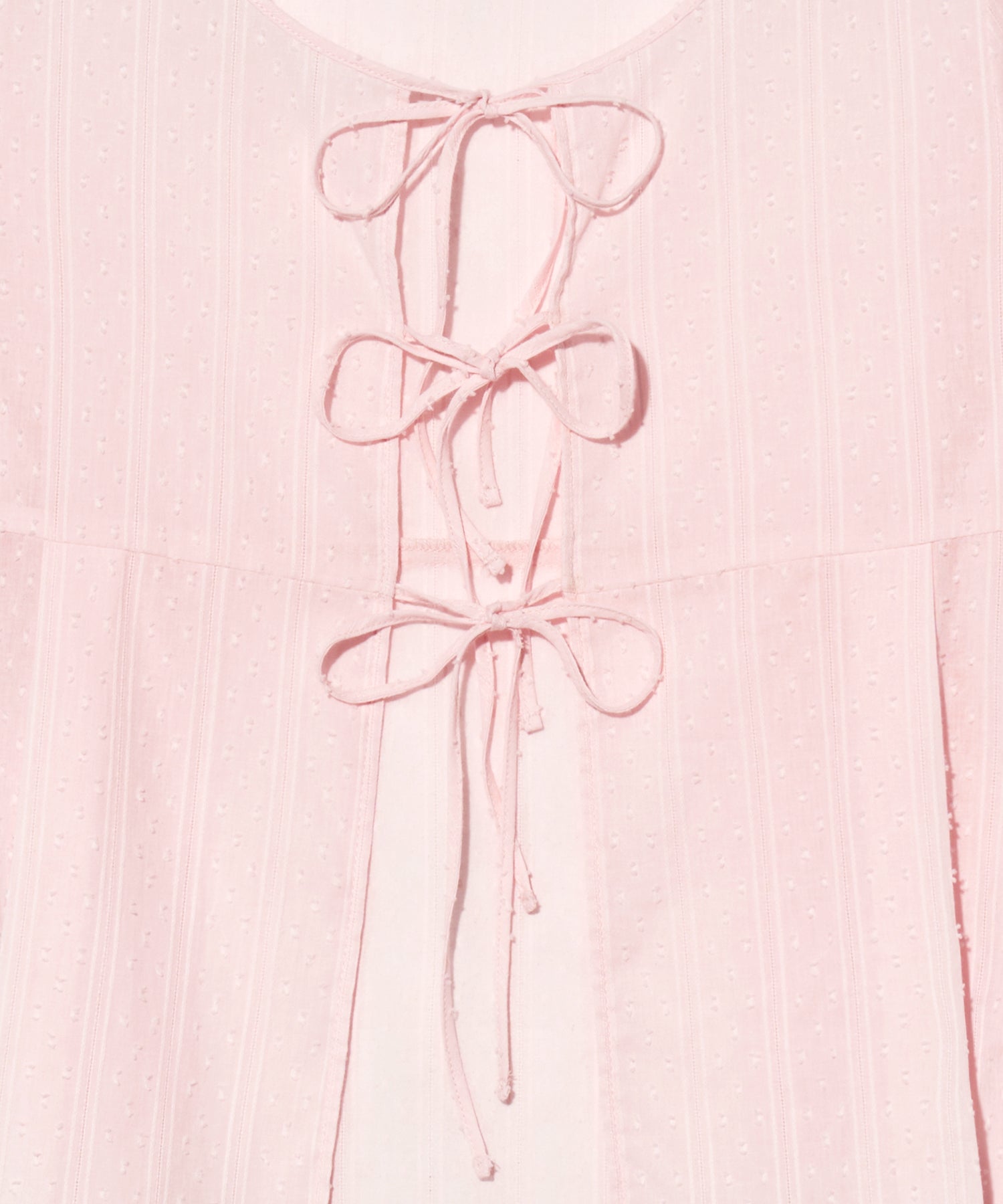 Marithe & Francois Girbaud - Round Neck Ribbon Shirt (Pink) product image 13 | TRAB K-Fashion Australia