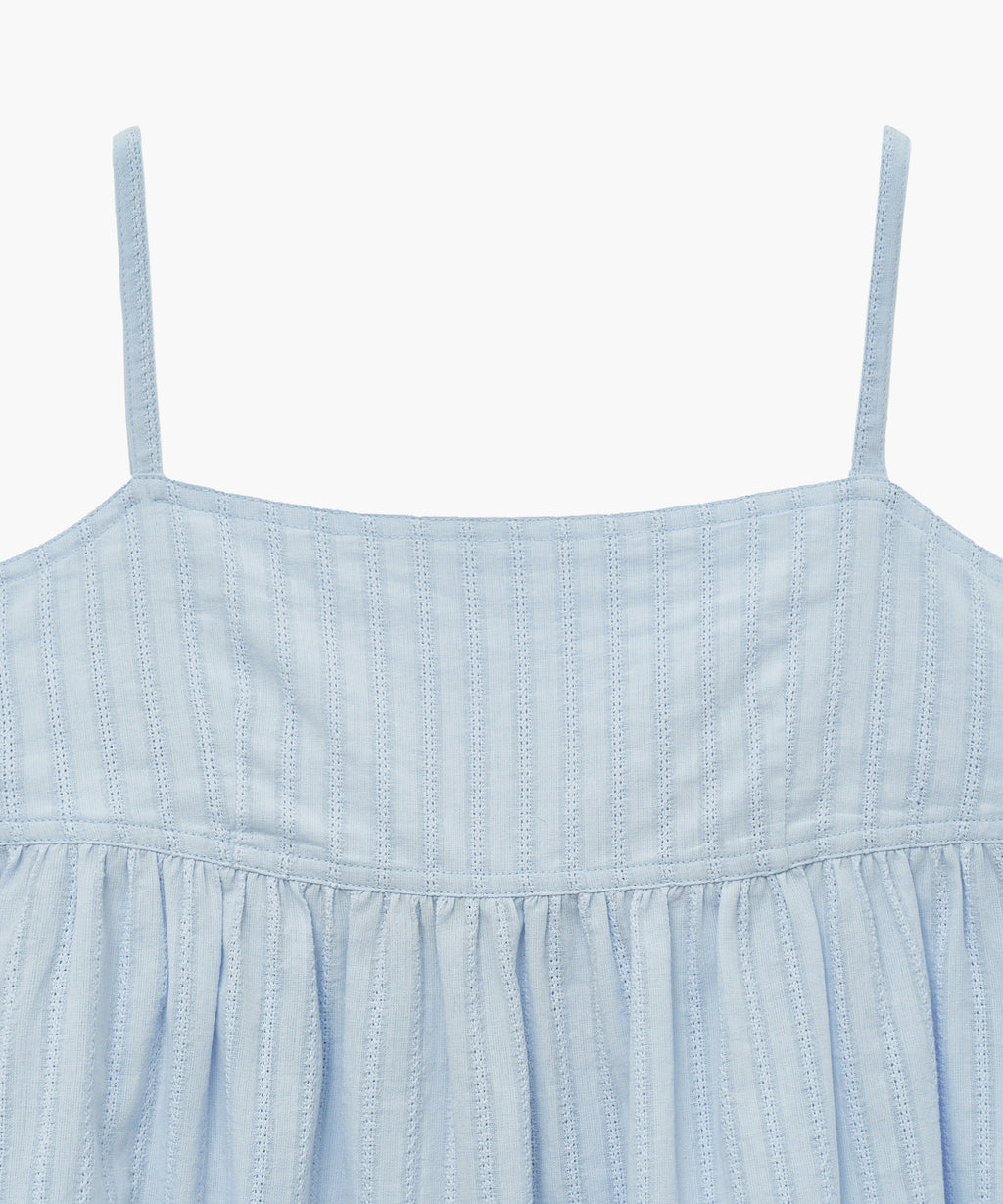 Marithe & Francois Girbaud - Camisole Volume Blouse (Blue) product image 3 | TRAB K-Fashion Australia