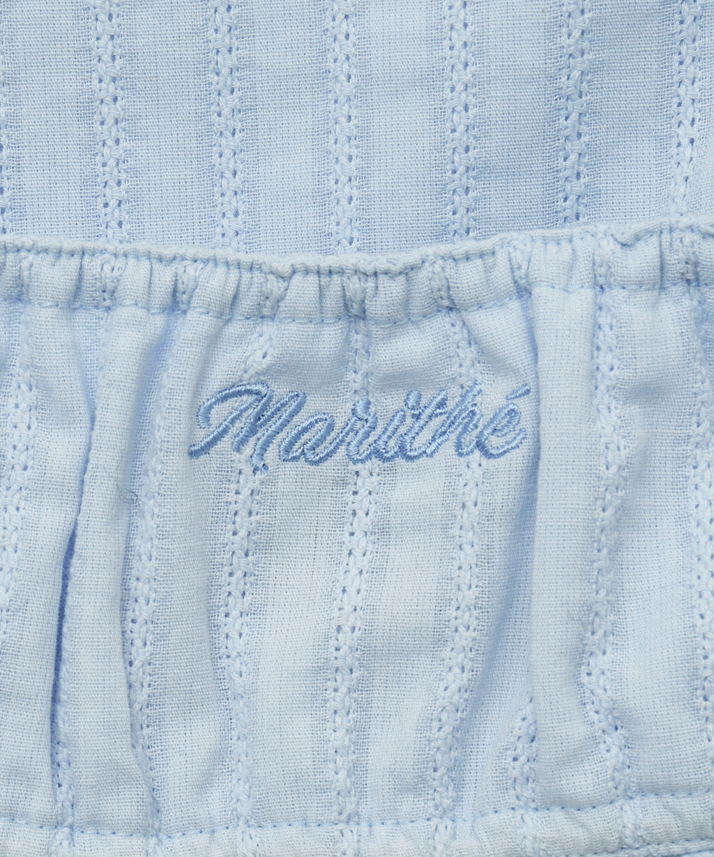Marithe & Francois Girbaud - Camisole Volume Blouse (Blue) product image 5 | TRAB K-Fashion Australia