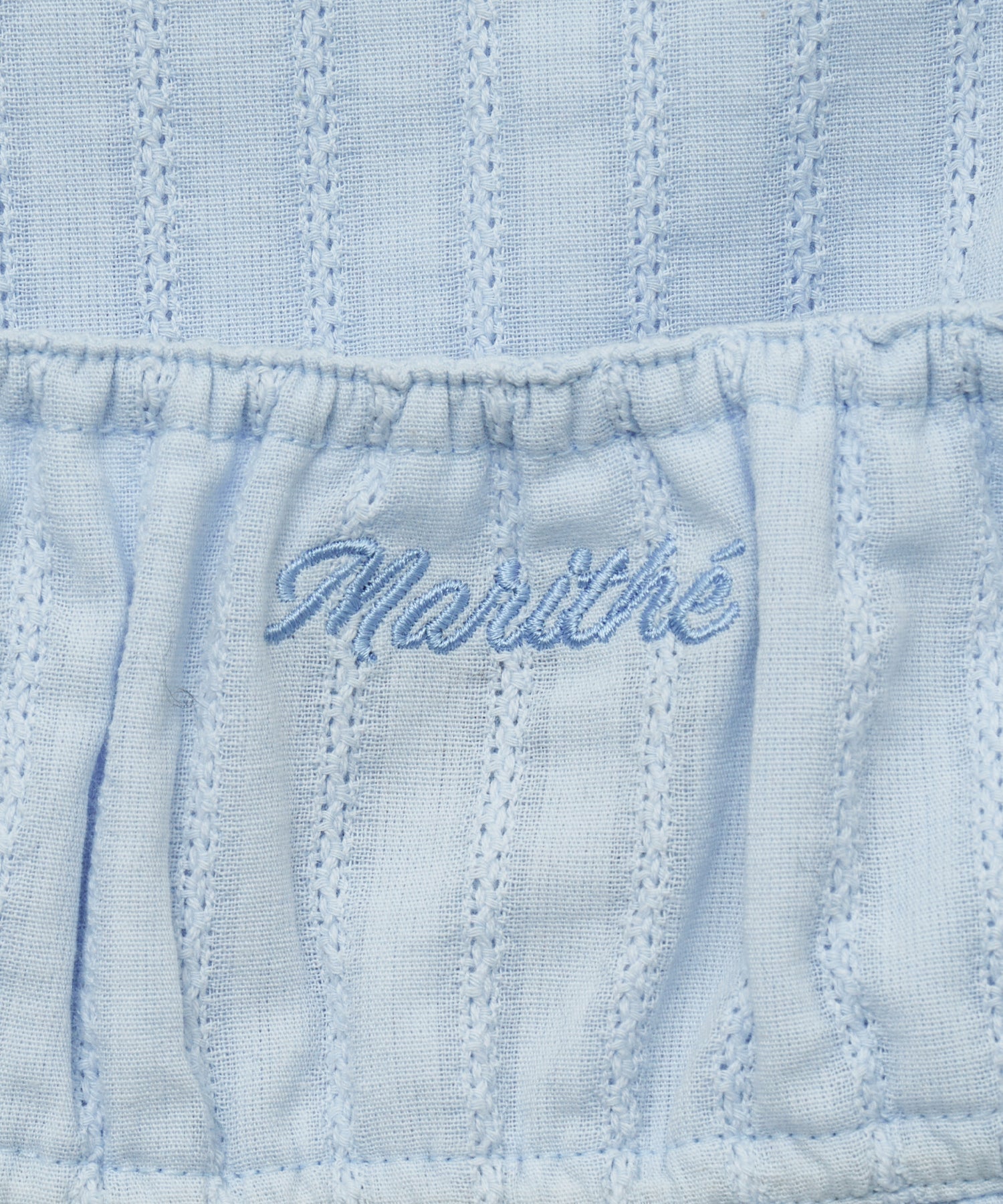 Marithe & Francois Girbaud - Camisole Volume Blouse (Blue) product image 5 | TRAB K-Fashion Australia