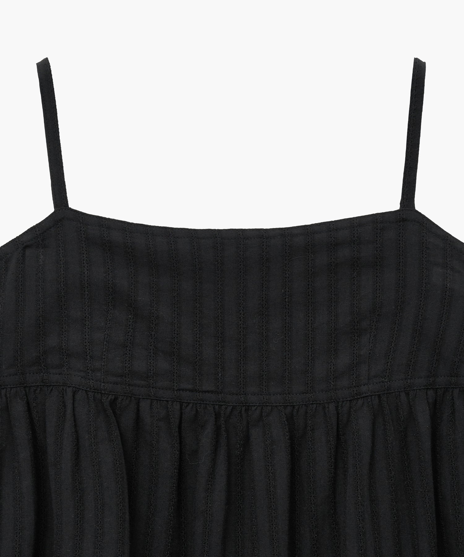 Marithe & Francois Girbaud - Camisole Volume Blouse (Black) product image 3 | TRAB K-Fashion Australia