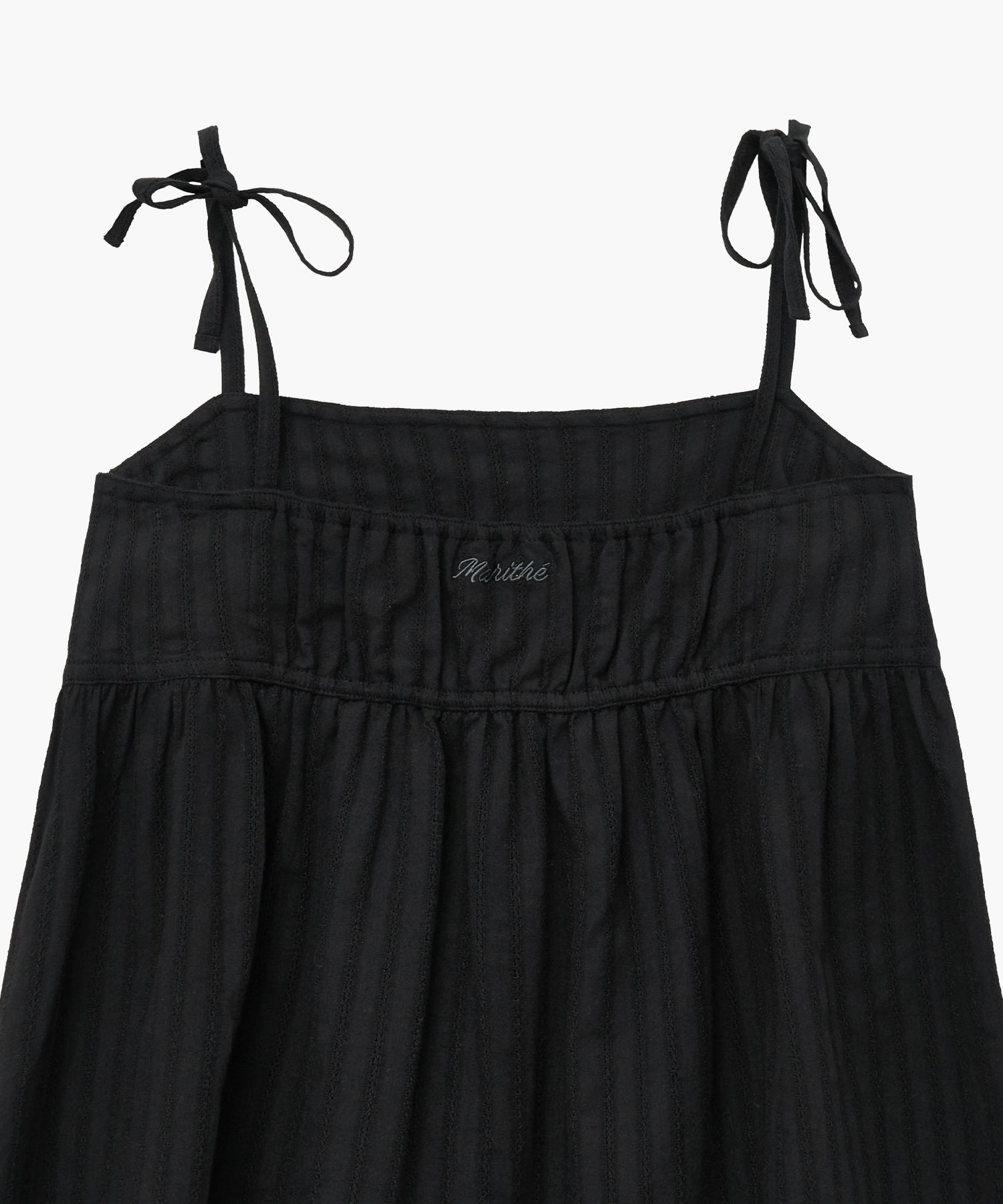 Marithe & Francois Girbaud - Camisole Volume Blouse (Black) product image 4 | TRAB K-Fashion Australia