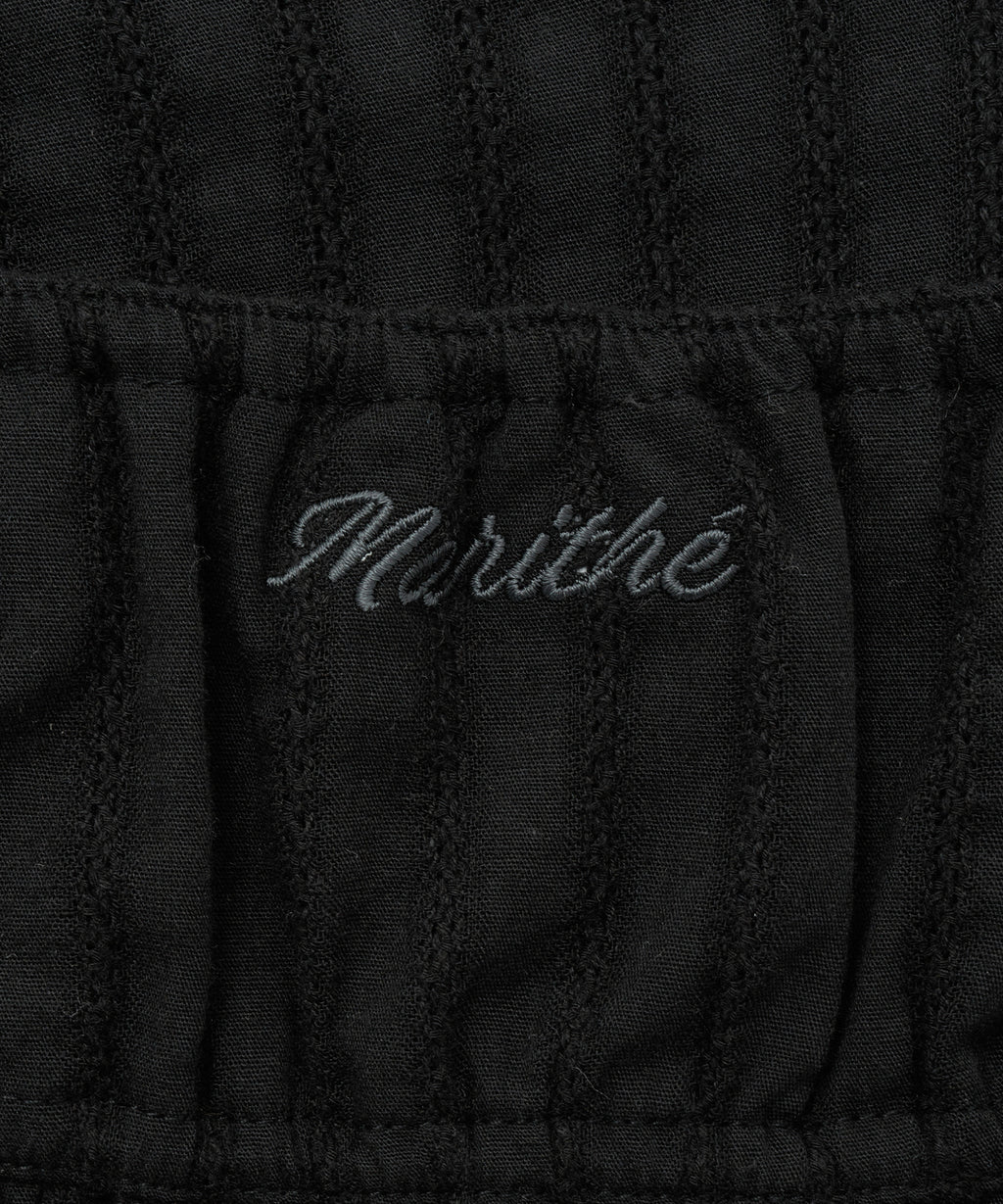 Marithe & Francois Girbaud - Camisole Volume Blouse (Black) product image 5 | TRAB K-Fashion Australia