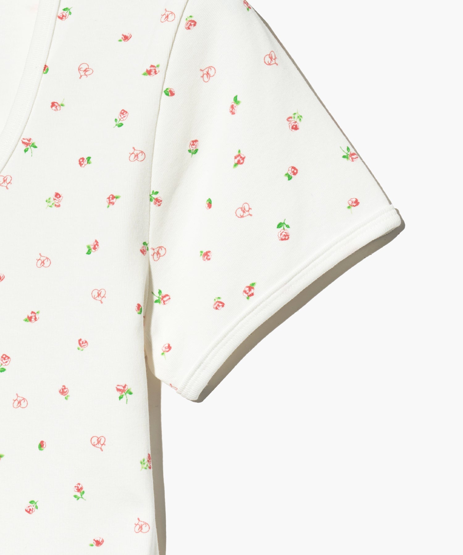 Marithe & Francois Girbaud - Flower Short Sleeve Tee (White) product image 9 | TRAB K-Fashion Australia