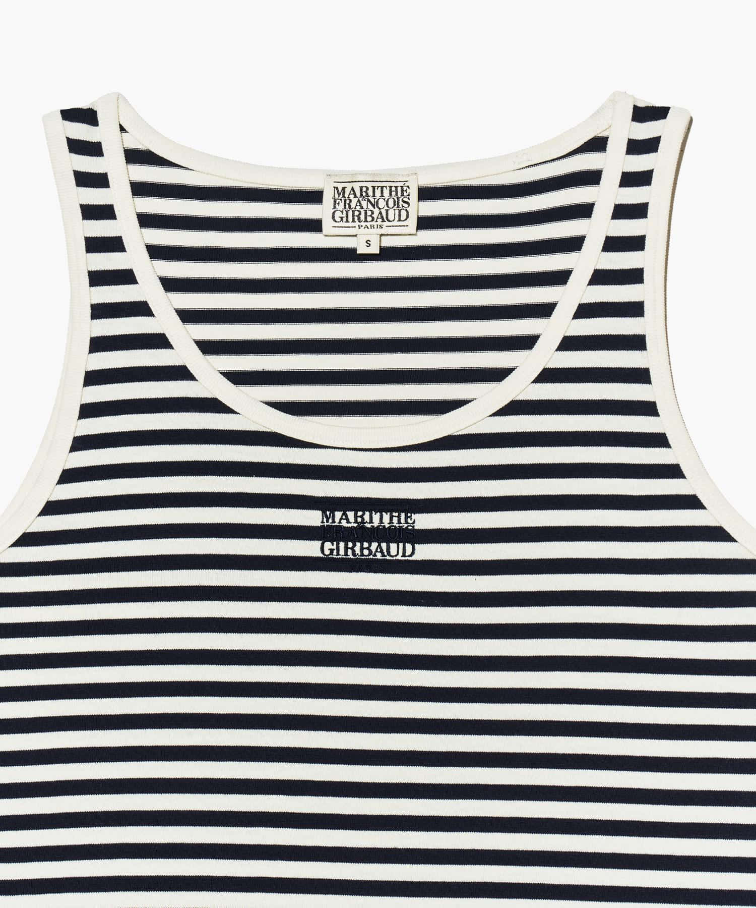 Marithe & Francois Girbaud - Classic Logo Sleeveless (Ivory) product image 3 | TRAB K-Fashion Australia