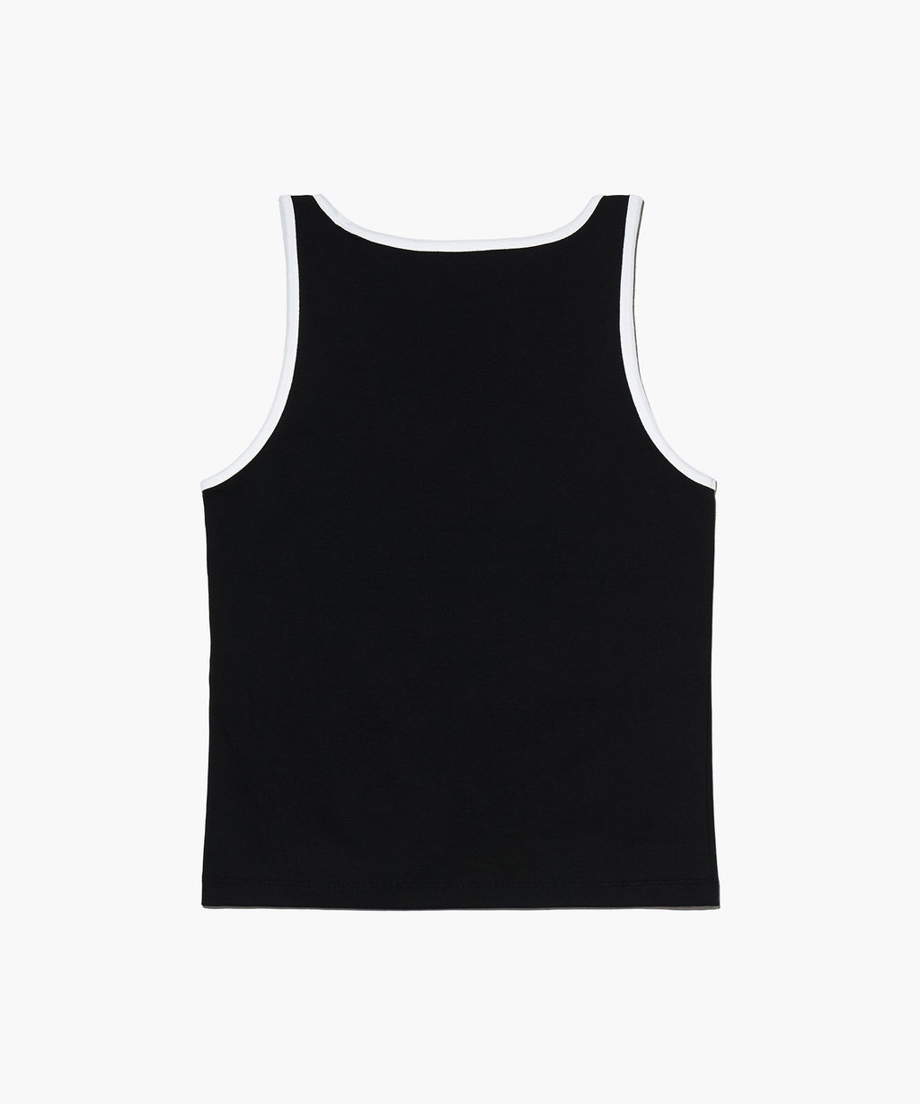 Marithe & Francois Girbaud - Classic Logo Sleeveless (Black) product image 8 | TRAB K-Fashion Australia