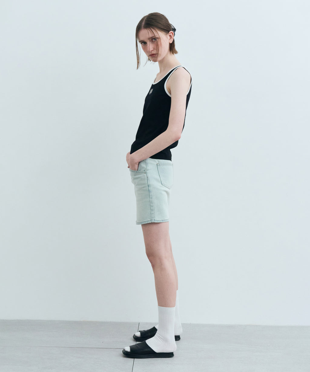 Marithe & Francois Girbaud - Classic Logo Sleeveless (Black) product image 5 | TRAB K-Fashion Australia