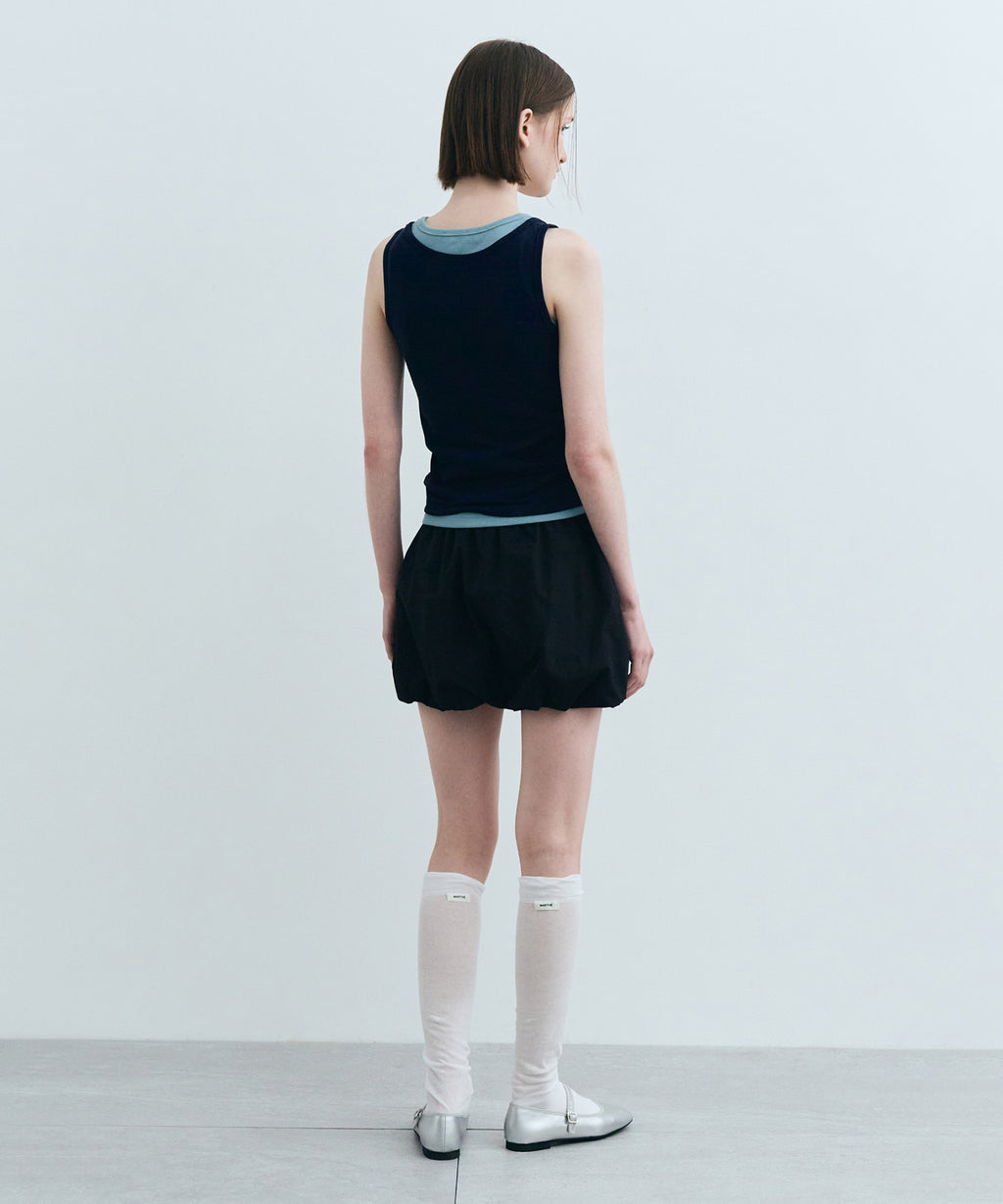 Marithe & Francois Girbaud - Layered Sleeveless (Navy) product image 10 | TRAB K-Fashion Australia