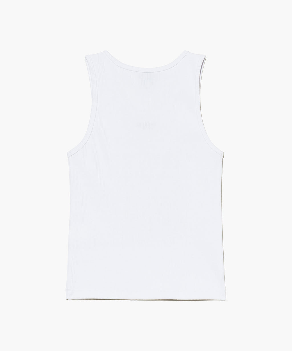 Marithe & Francois Girbaud - U Neck Sleeveless (White) product image 8 | TRAB K-Fashion Australia