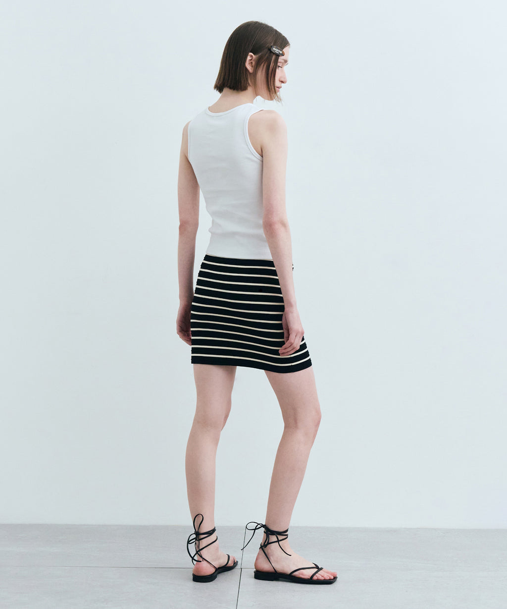 Marithe & Francois Girbaud - U Neck Sleeveless (White) product image 6 | TRAB K-Fashion Australia