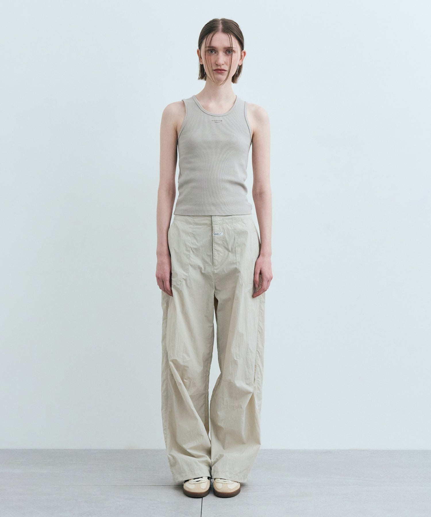 Marithe & Francois Girbaud - U Neck Sleeveless (Light Beige) product image 4 | TRAB K-Fashion Australia