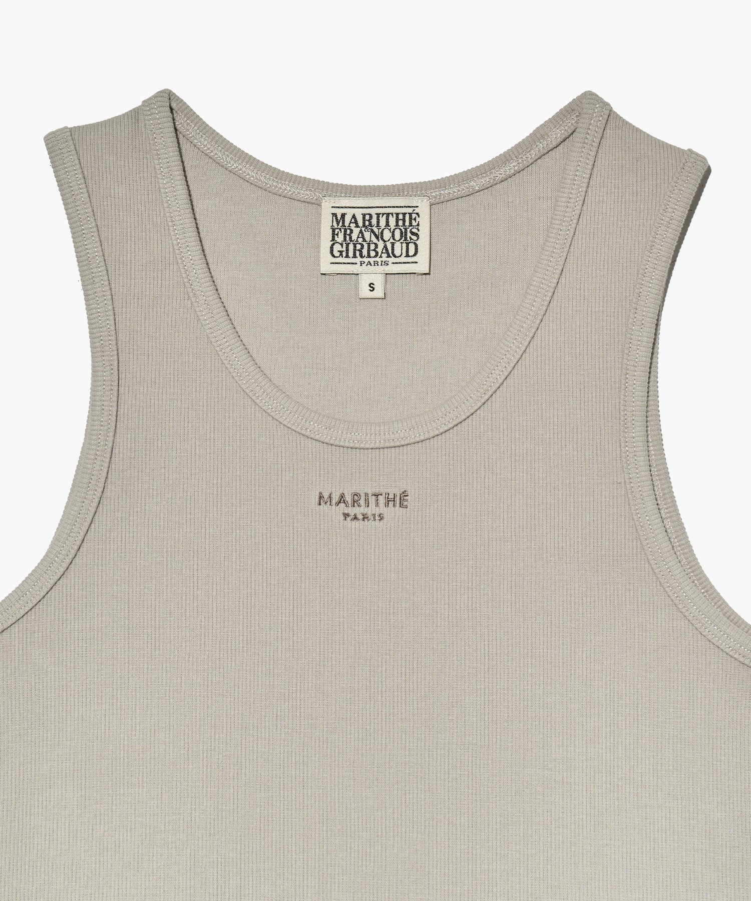 Marithe & Francois Girbaud - U Neck Sleeveless (Light Beige) product image 9 | TRAB K-Fashion Australia