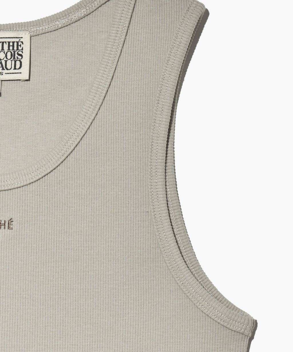 Marithe & Francois Girbaud - U Neck Sleeveless (Light Beige) product image 10 | TRAB K-Fashion Australia