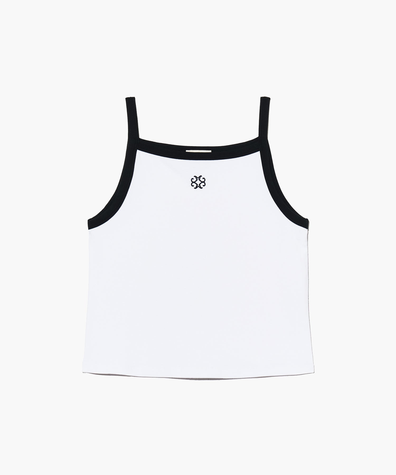 Marithe & Francois Girbaud - Color Block Square Neck Sleeveless (White) product image 1 | TRAB K-Fashion Australia