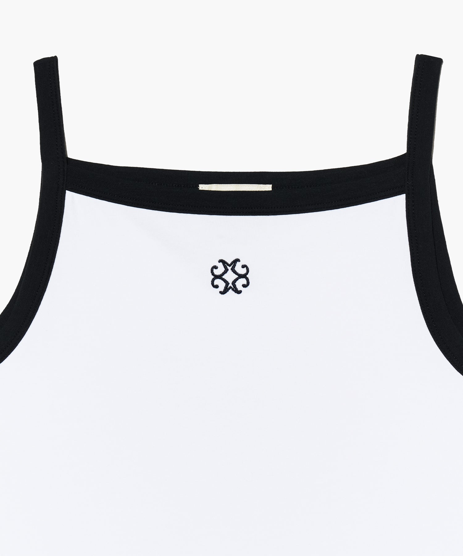 Marithe & Francois Girbaud - Color Block Square Neck Sleeveless (White) product image 3 | TRAB K-Fashion Australia