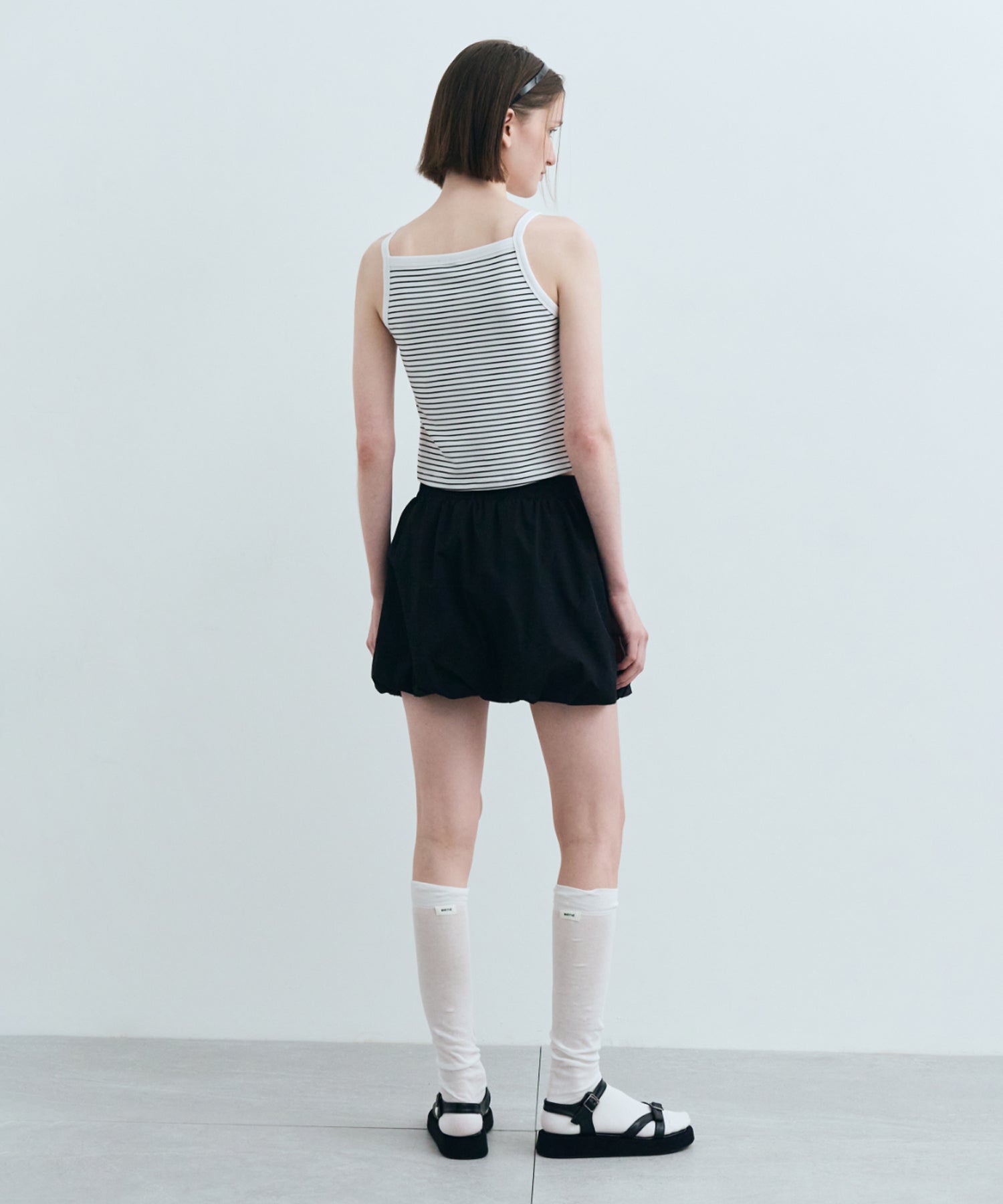 Marithe & Francois Girbaud - Color Block Square Neck Sleeveless (Stripe) product image 6 | TRAB K-Fashion Australia