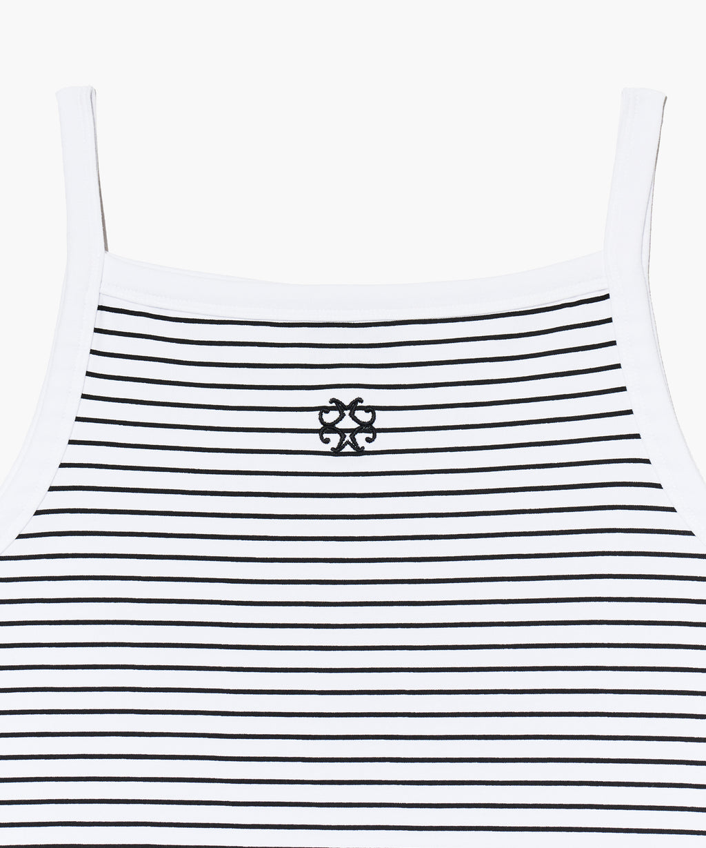 Marithe & Francois Girbaud - Color Block Square Neck Sleeveless (Stripe) product image 9 | TRAB K-Fashion Australia