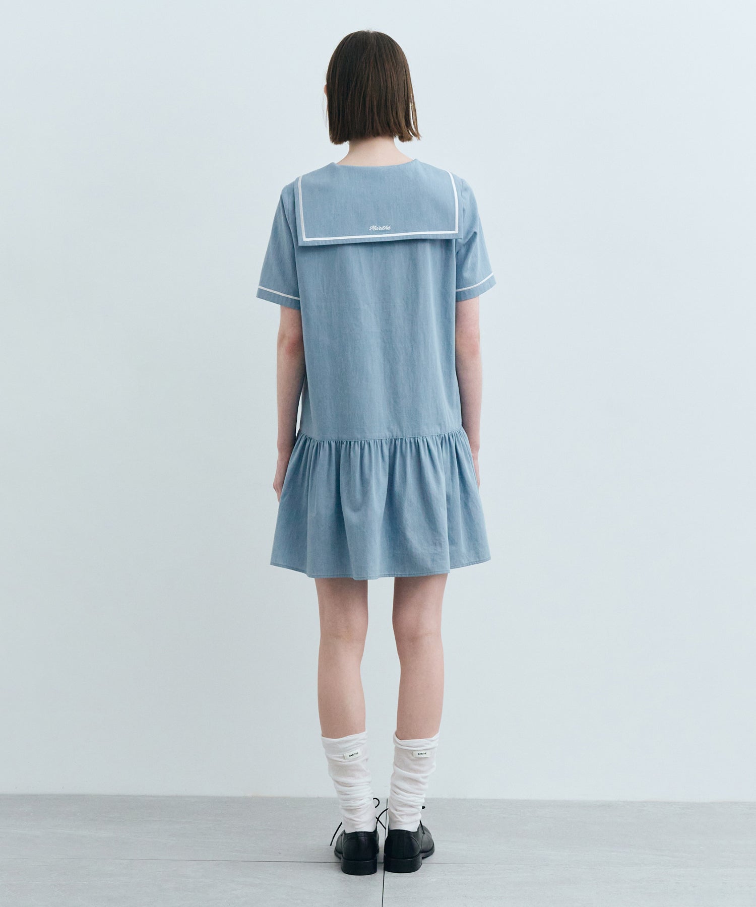 Marithe & Francois Girbaud - Sailor Onepiece (Light Blue) product image 3 | TRAB K-Fashion Australia