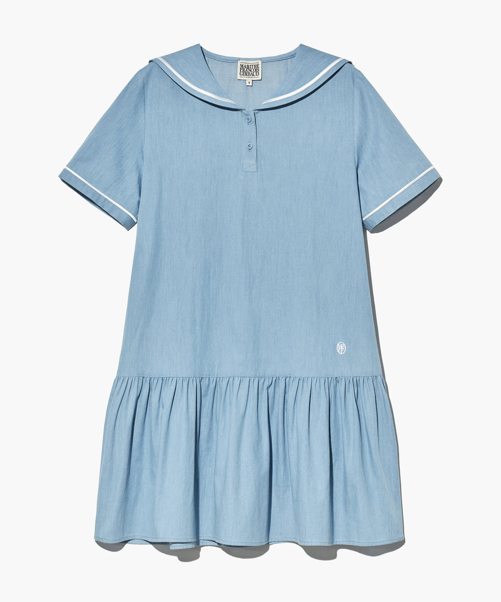 Marithe & Francois Girbaud - Sailor Onepiece (Light Blue) product image 7 | TRAB K-Fashion Australia
