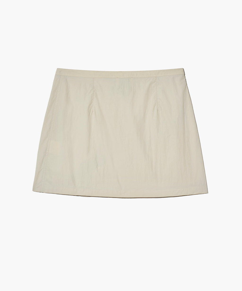 Marithe & Francois Girbaud - Layered Skirt Pants (Light Gray) product image 4 | TRAB K-Fashion Australia