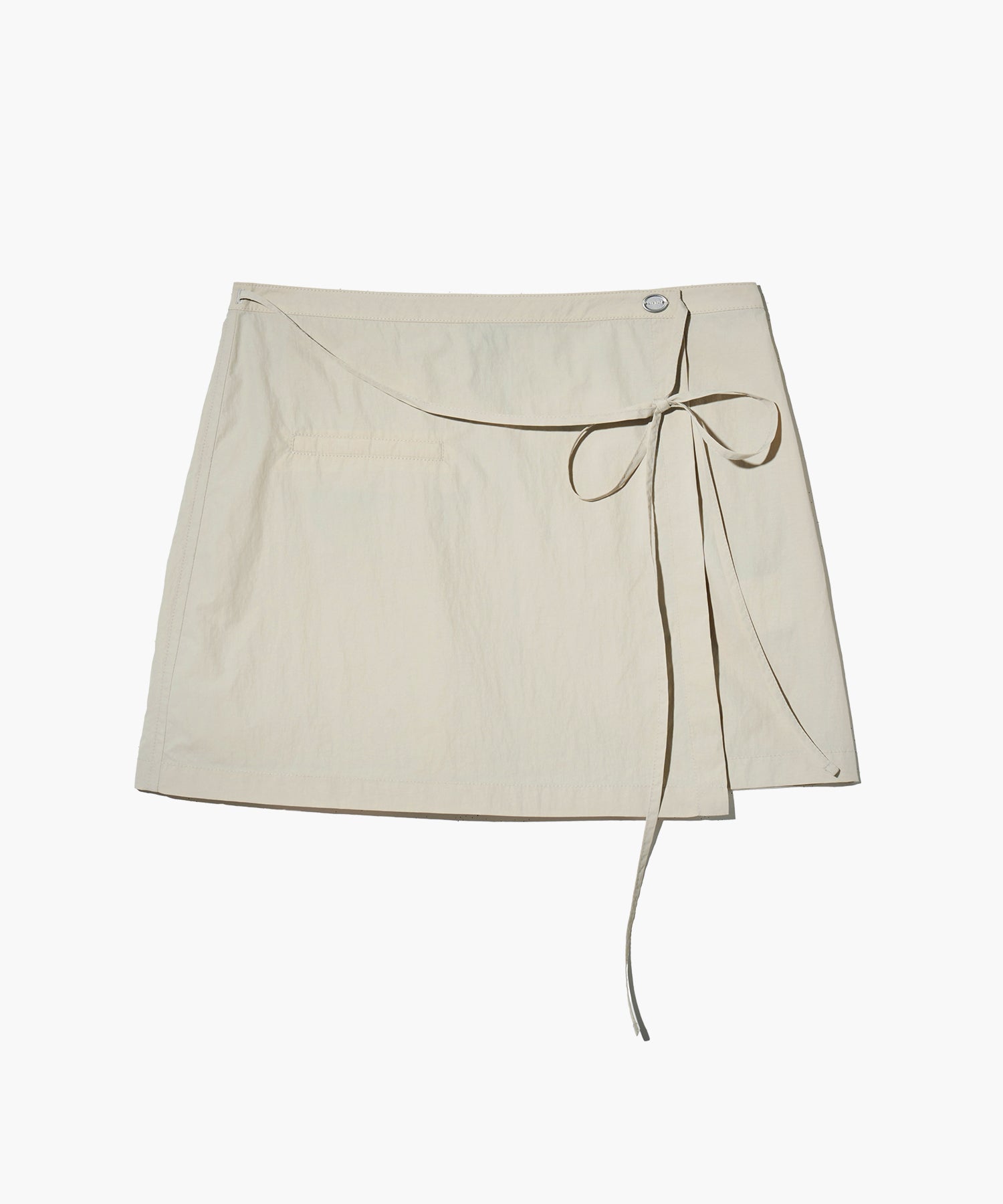Marithe & Francois Girbaud - Layered Skirt Pants (Light Gray) product image 3 | TRAB K-Fashion Australia