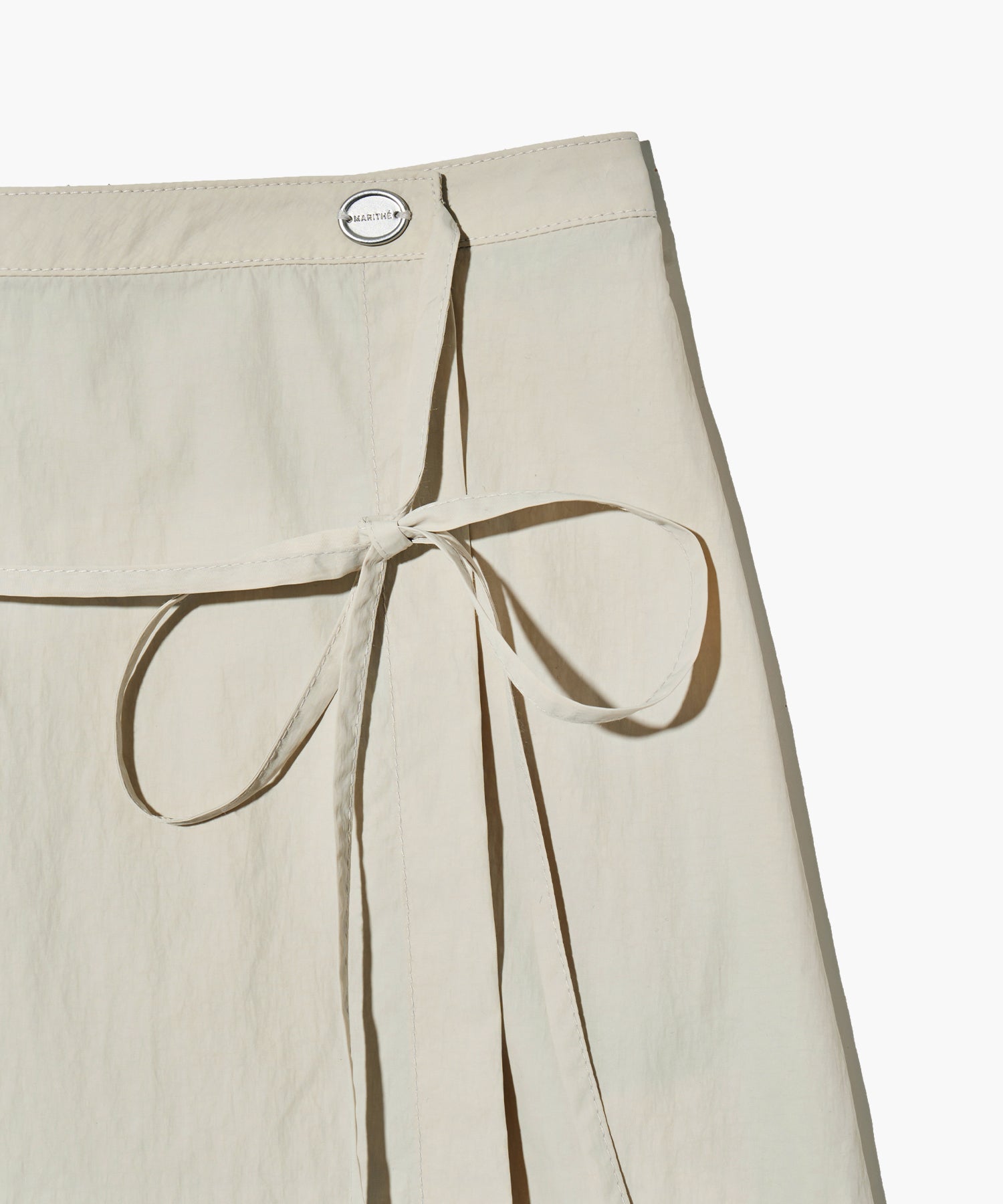 Marithe & Francois Girbaud - Layered Skirt Pants (Light Gray) product image 7 | TRAB K-Fashion Australia