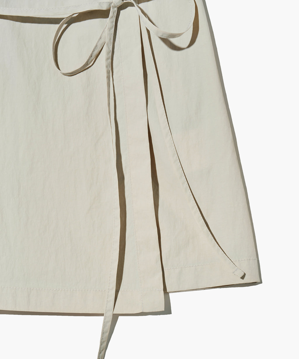 Marithe & Francois Girbaud - Layered Skirt Pants (Light Gray) product image 8 | TRAB K-Fashion Australia