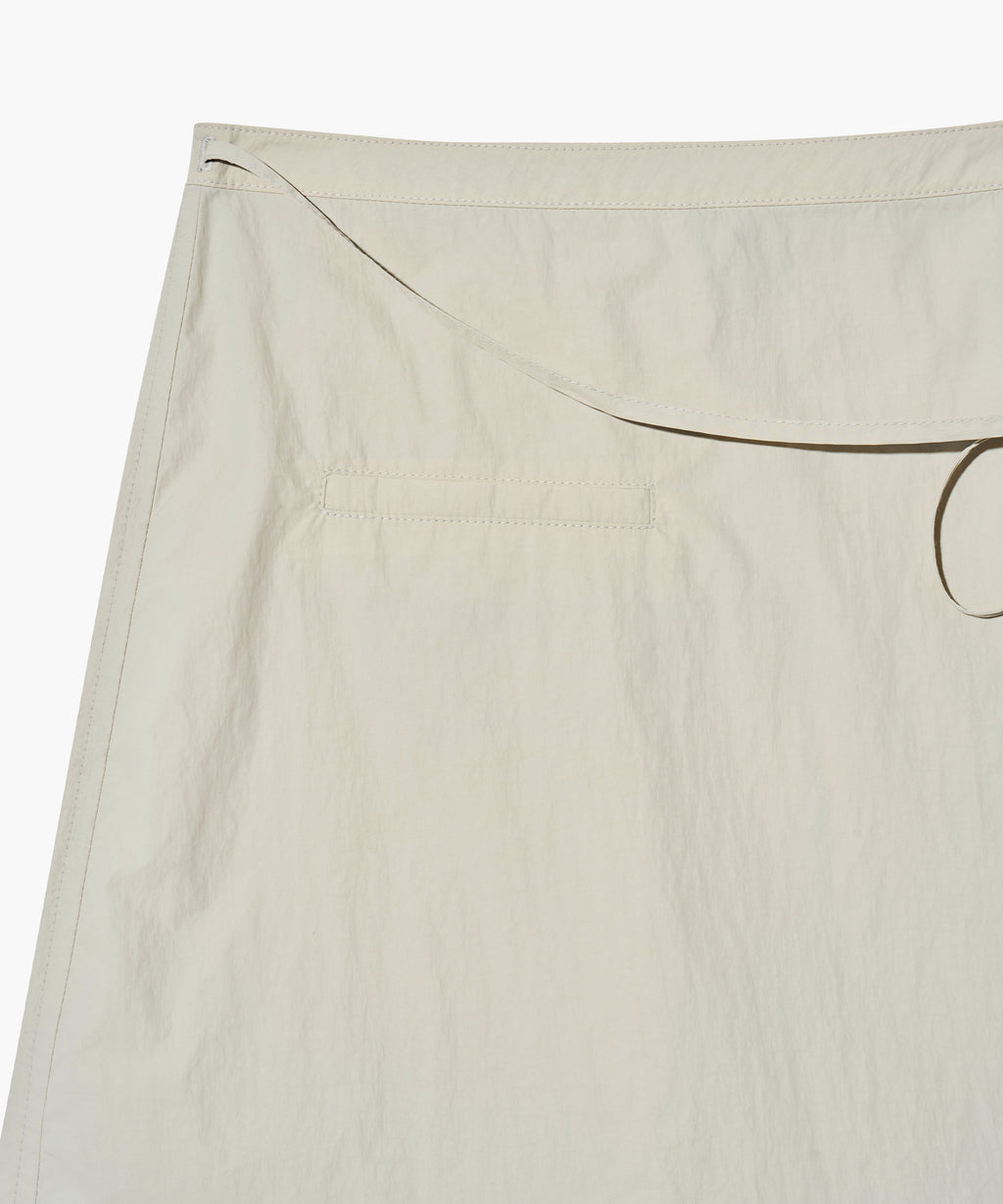Marithe & Francois Girbaud - Layered Skirt Pants (Light Gray) product image 9 | TRAB K-Fashion Australia