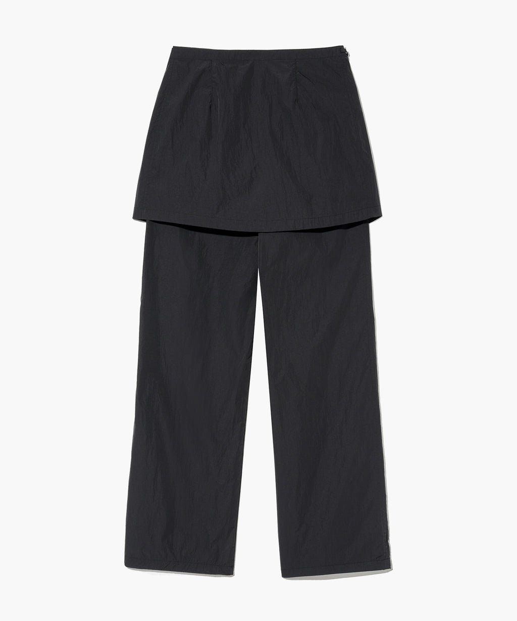 Marithe & Francois Girbaud - Layered Skirt Pants (Black) product image 2 | TRAB K-Fashion Australia