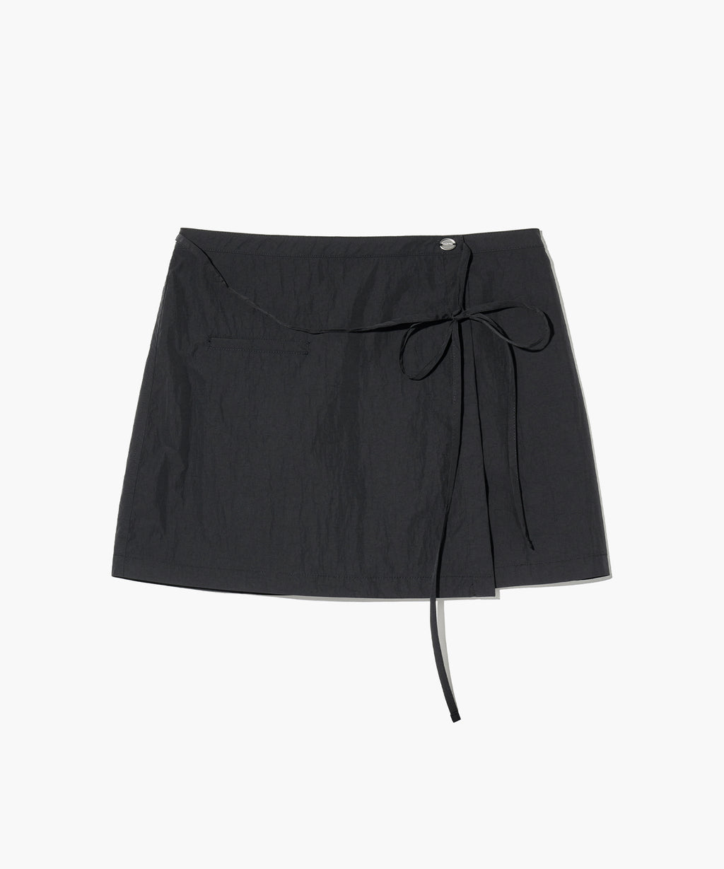 Marithe & Francois Girbaud - Layered Skirt Pants (Black) product image 3 | TRAB K-Fashion Australia