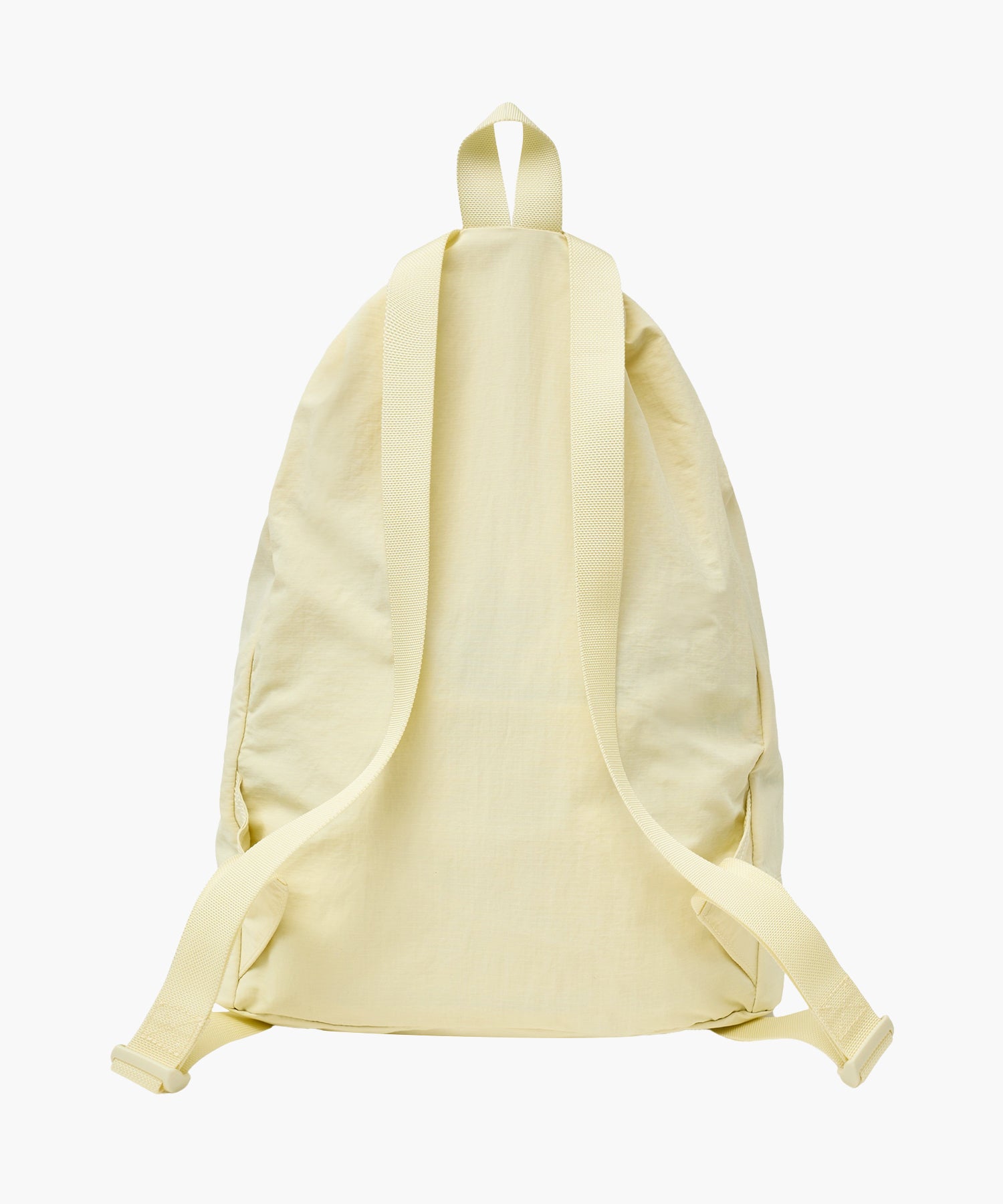 Marithe & Francois Girbaud - Classic Logo Zip Pocket Backpack (Light Yellow) product image 3 | TRAB K-Fashion Australia