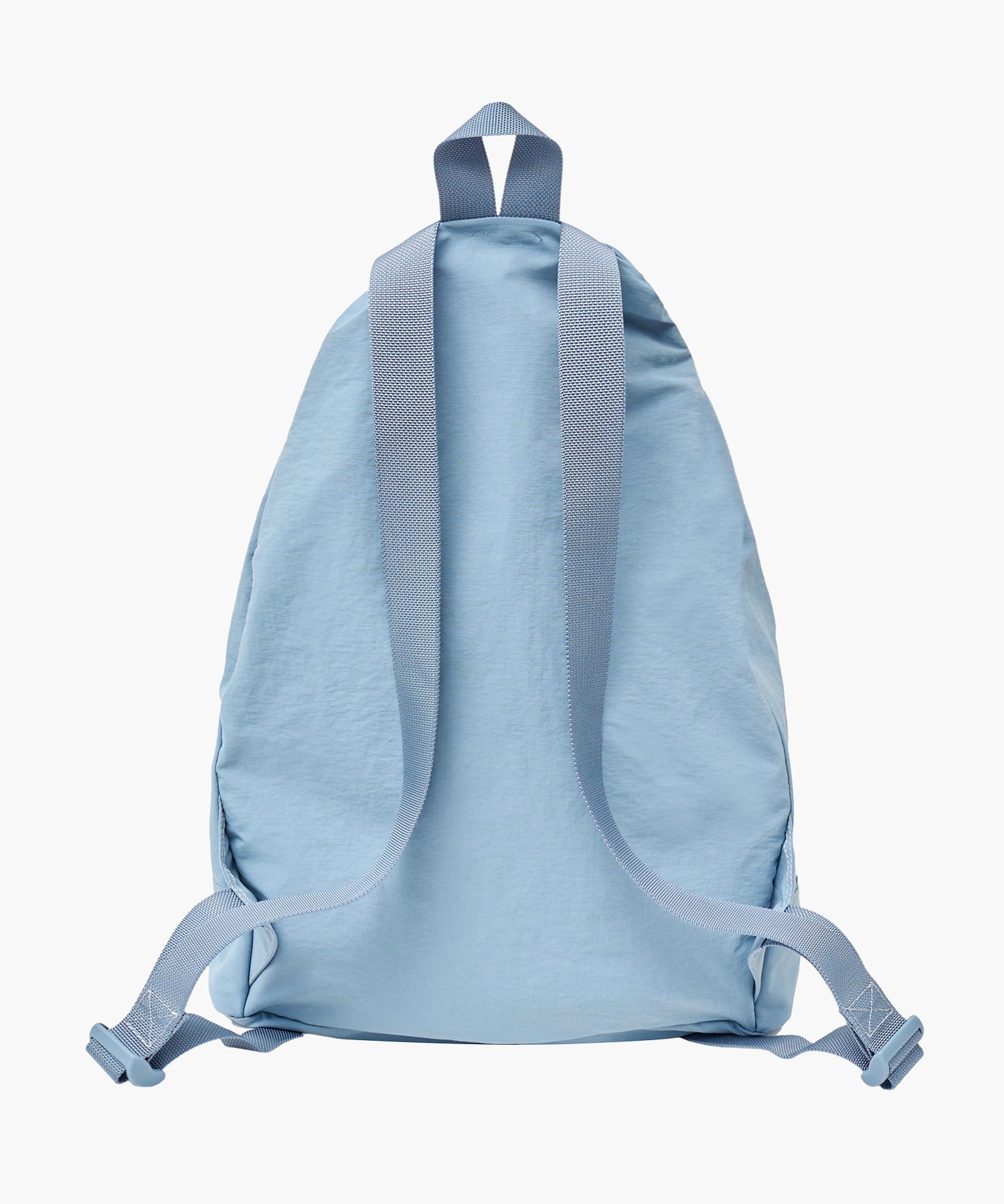 Marithe & Francois Girbaud - Classic Logo Zip Pocket Backpack (Sky Blue) product image 3 | TRAB K-Fashion Australia