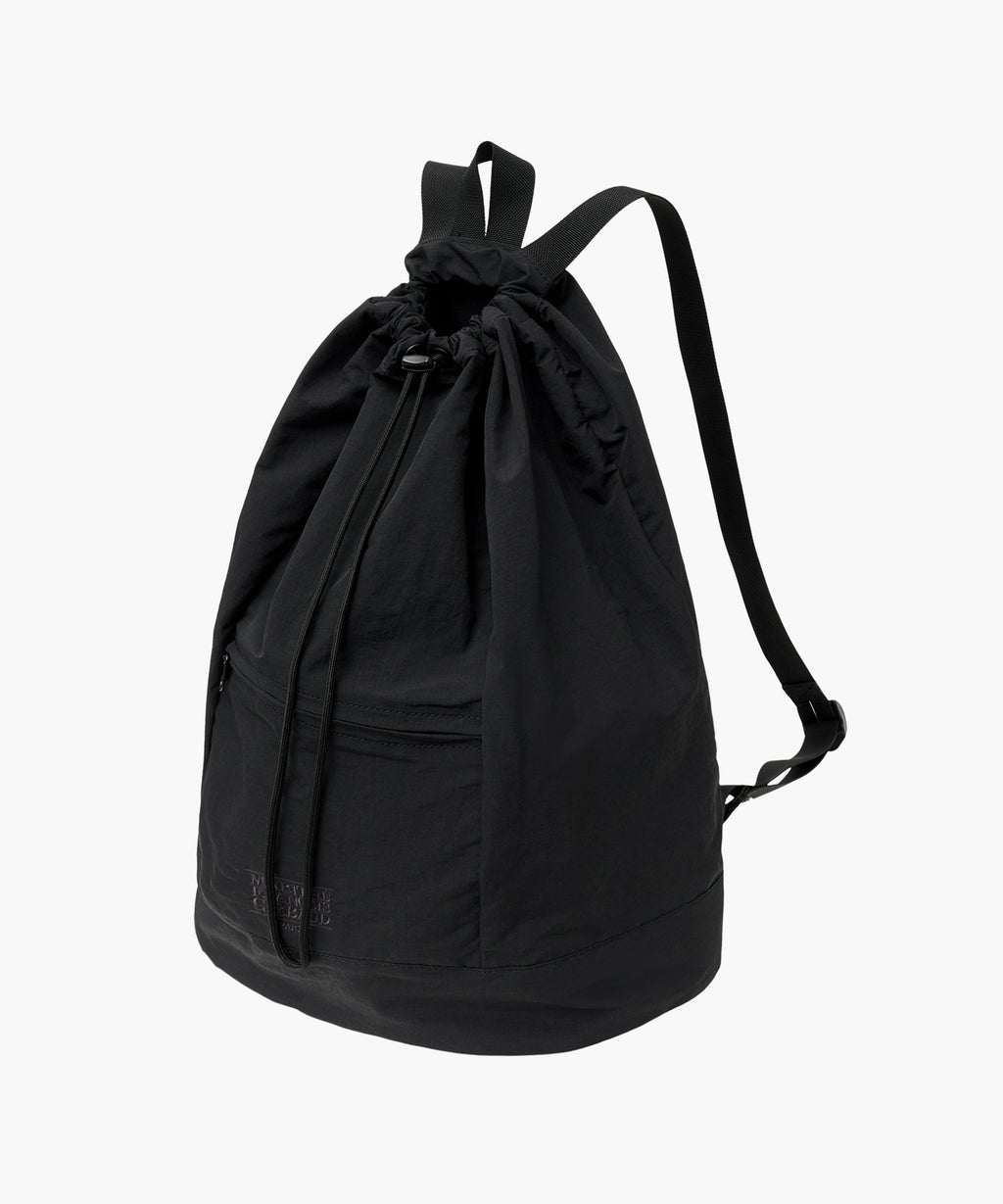 Marithe & Francois Girbaud - Classic Logo Zip Pocket Backpack (Black) product image 2 | TRAB K-Fashion Australia