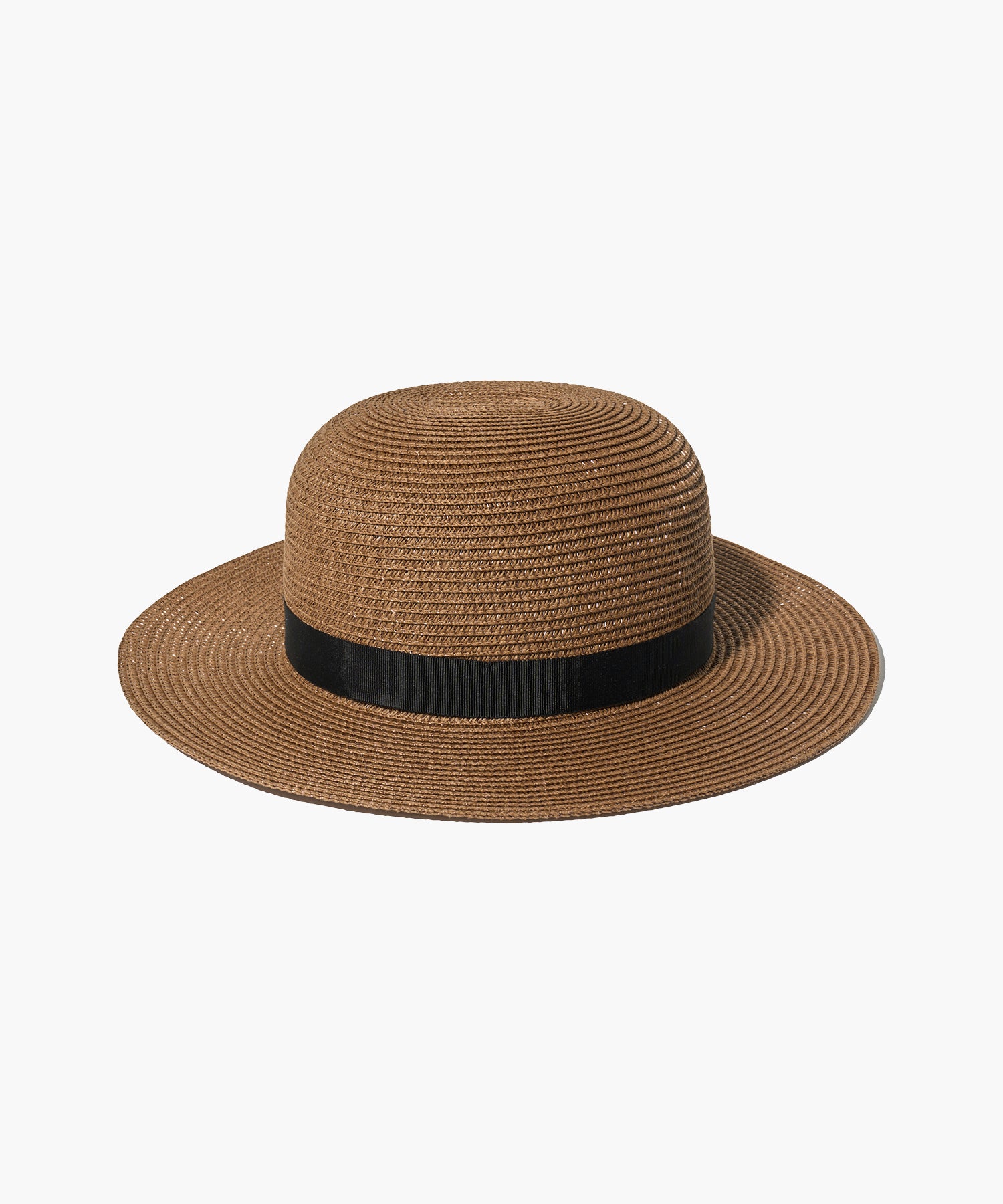 Marithe & Francois Girbaud - Circle Logo Raffia Hat (Brown) product image 3 | TRAB K-Fashion Australia