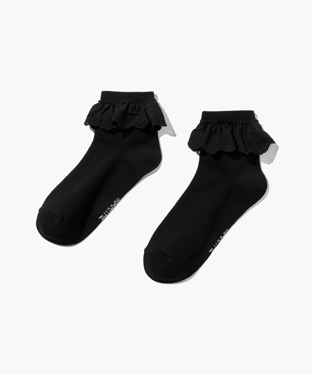 Marithe & Francois Girbaud - Lace Socks (Black) product image 1 | TRAB K-Fashion Australia
