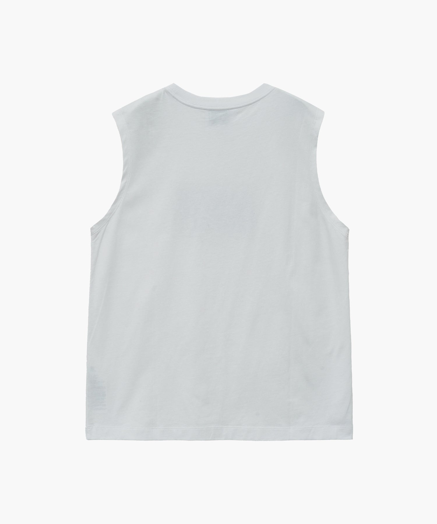 Marithe & Francois Girbaud - Classic Logo Sleeveless (White) product image 2 | TRAB K-Fashion Australia