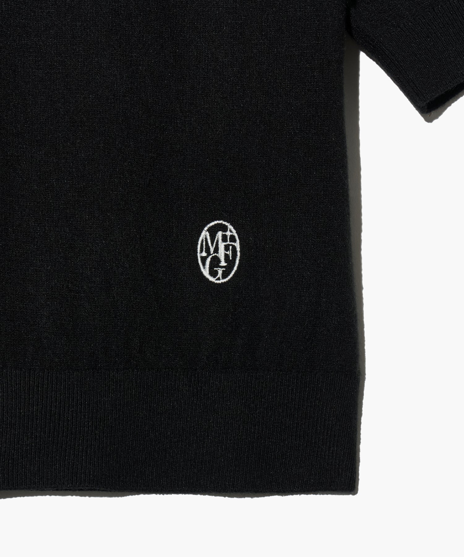 Marithe & Francois Girbaud - Round Neck Half Cardigan (Black) product image 12 | TRAB K-Fashion Australia