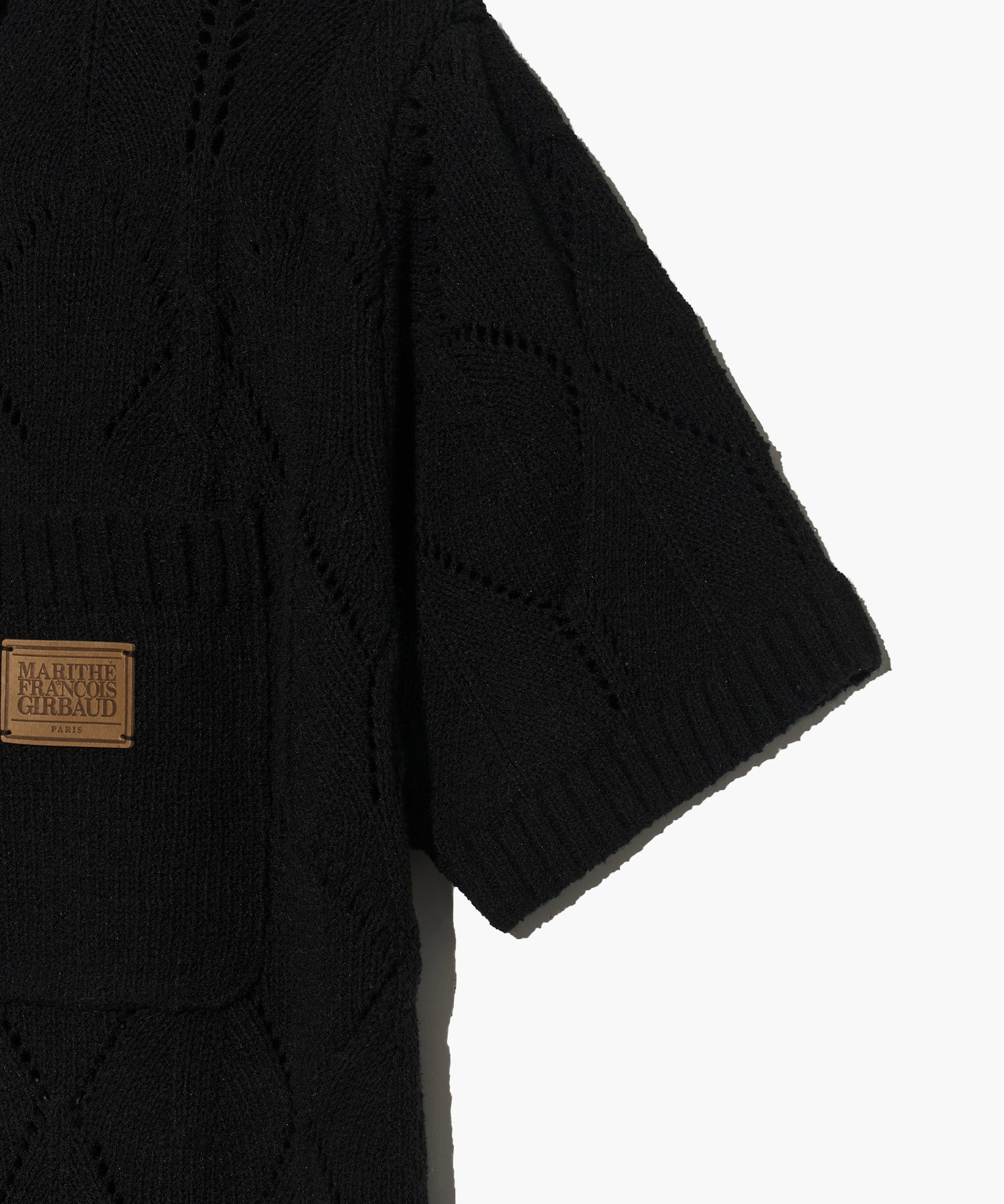 Marithe & Francois Girbaud - Crochet Half Cardigan (Black) product image 11 | TRAB K-Fashion Australia