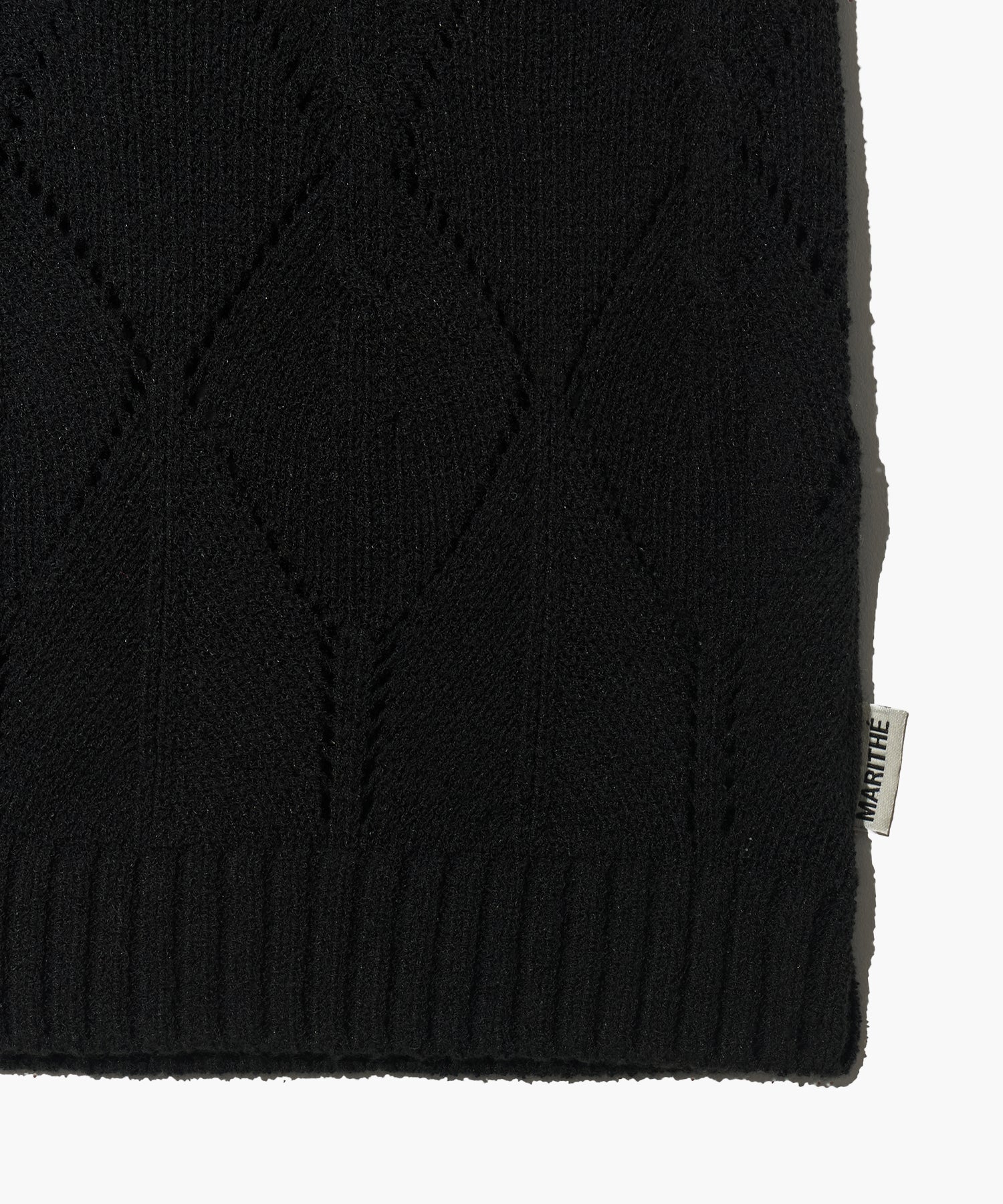 Marithe & Francois Girbaud - Crochet Half Cardigan (Black) product image 12 | TRAB K-Fashion Australia