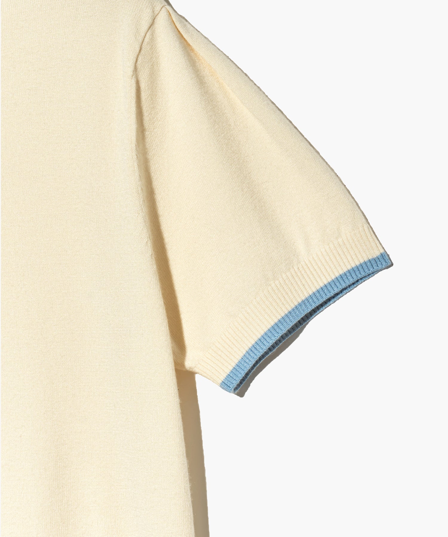 Marithe & Francois Girbaud - Ringer Half Knit (Ivory) product image 12 | TRAB K-Fashion Australia