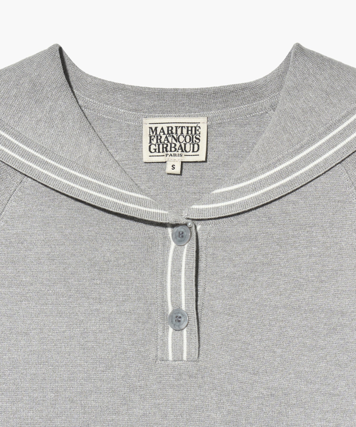 Marithe & Francois Girbaud - Marine Sailor Half Knit (Light Gray) product image 11 | TRAB K-Fashion Australia