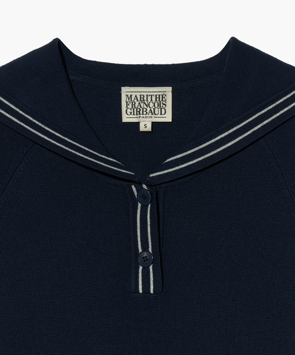 Marithe & Francois Girbaud - Marine Sailor Half Knit (Navy) product image 11 | TRAB K-Fashion Australia