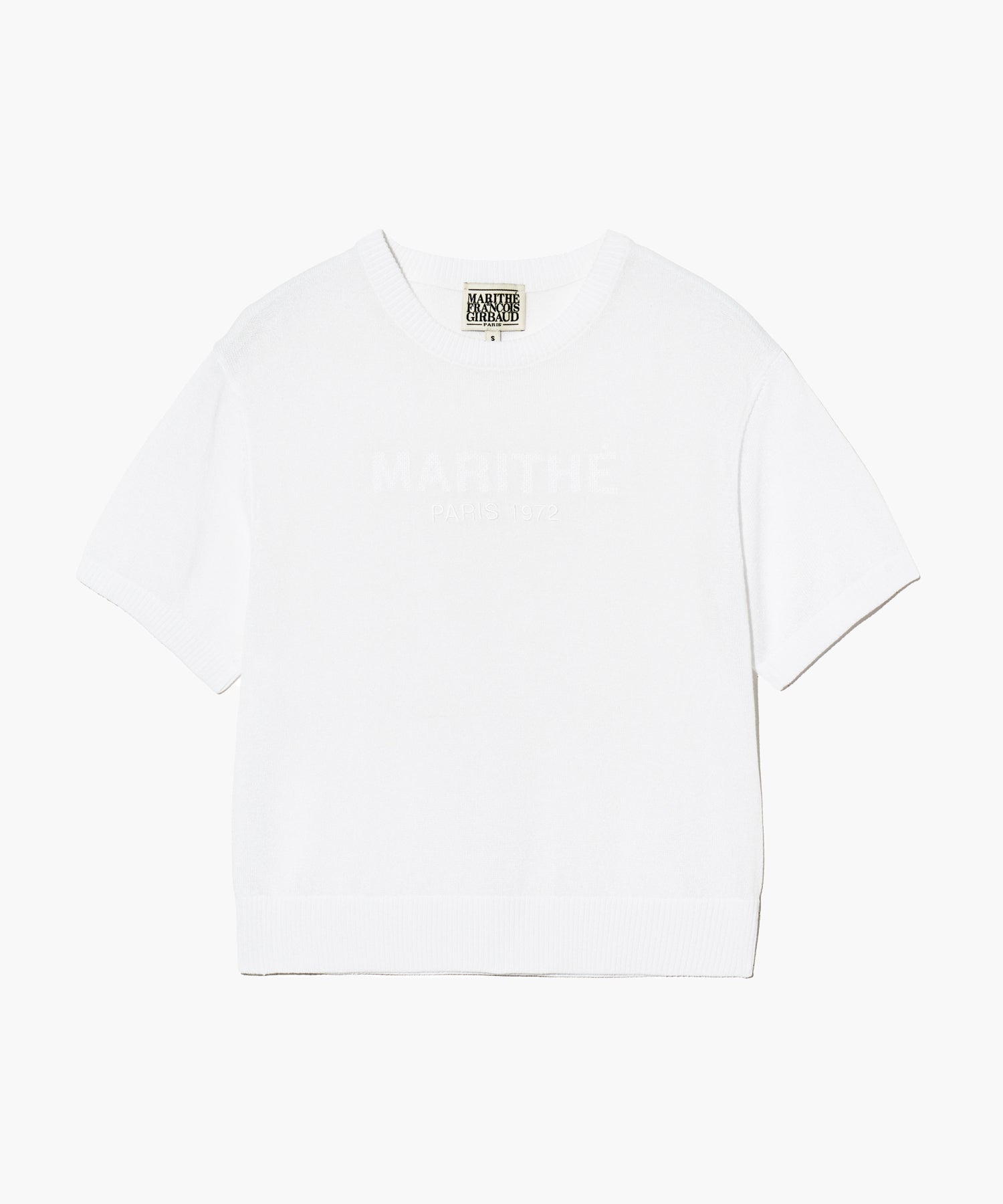 Marithe & Francois Girbaud - See Through Half Knit (White) product image 7 | TRAB K-Fashion Australia