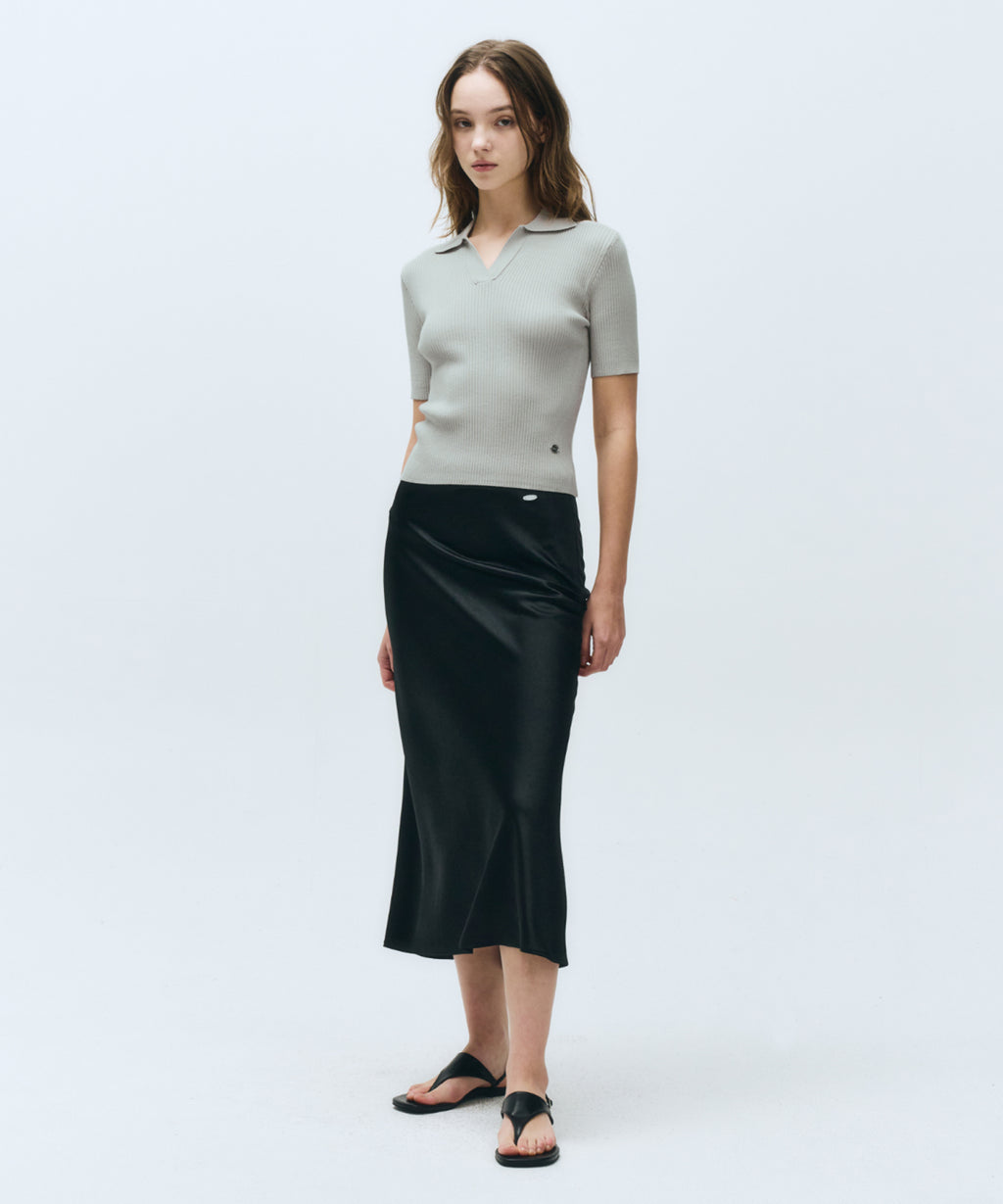 Marithe & Francois Girbaud - Slim Half Knit (Light Gray) product image 5 | TRAB K-Fashion Australia
