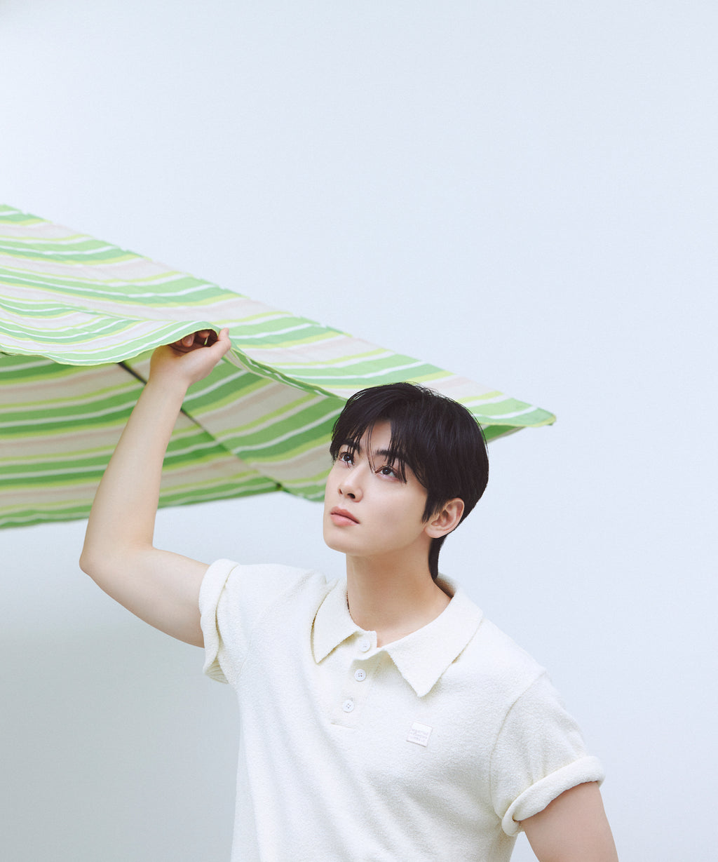 Marithe & Francois Girbaud - Collar Half Knit (Ivory) product image 2 | TRAB K-Fashion Australia