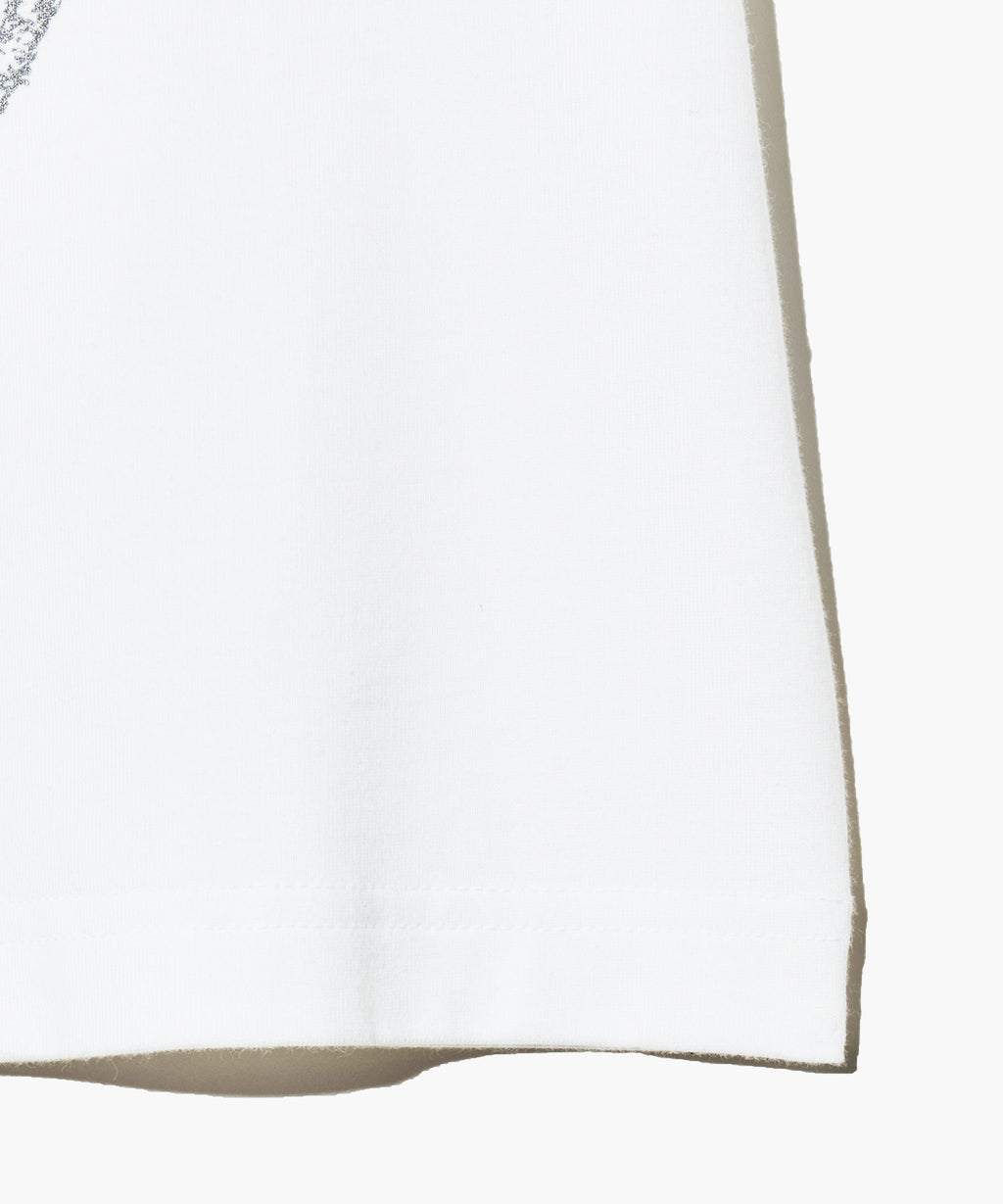 Marithe & Francois Girbaud - Sketch Doodle Bear Crop Tee (White) product image 11 | TRAB K-Fashion Australia