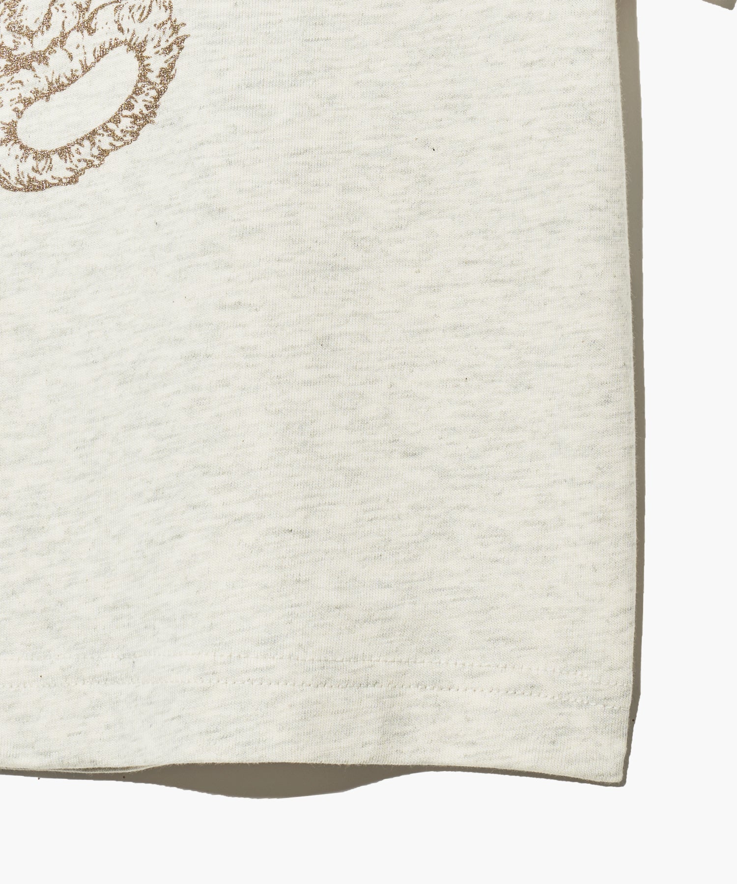 Marithe & Francois Girbaud - Sketch Doodle Bear Crop Tee (Oatmeal) product image 11 | TRAB K-Fashion Australia