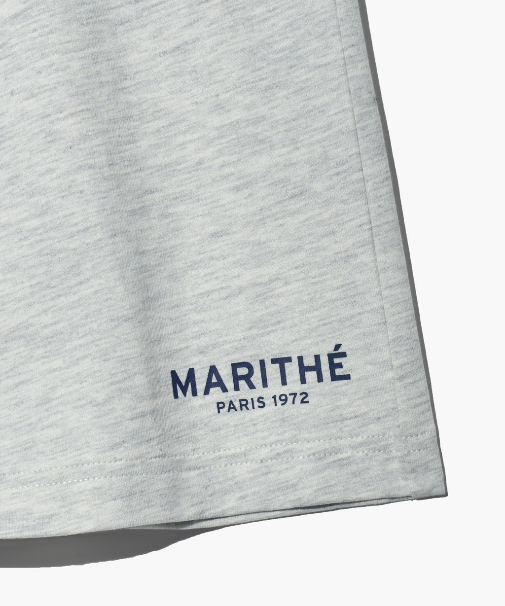 Marithe & Francois Girbaud - Regular Logo Half Set-up (Light Heather Gray) product image 13 | TRAB K-Fashion Australia