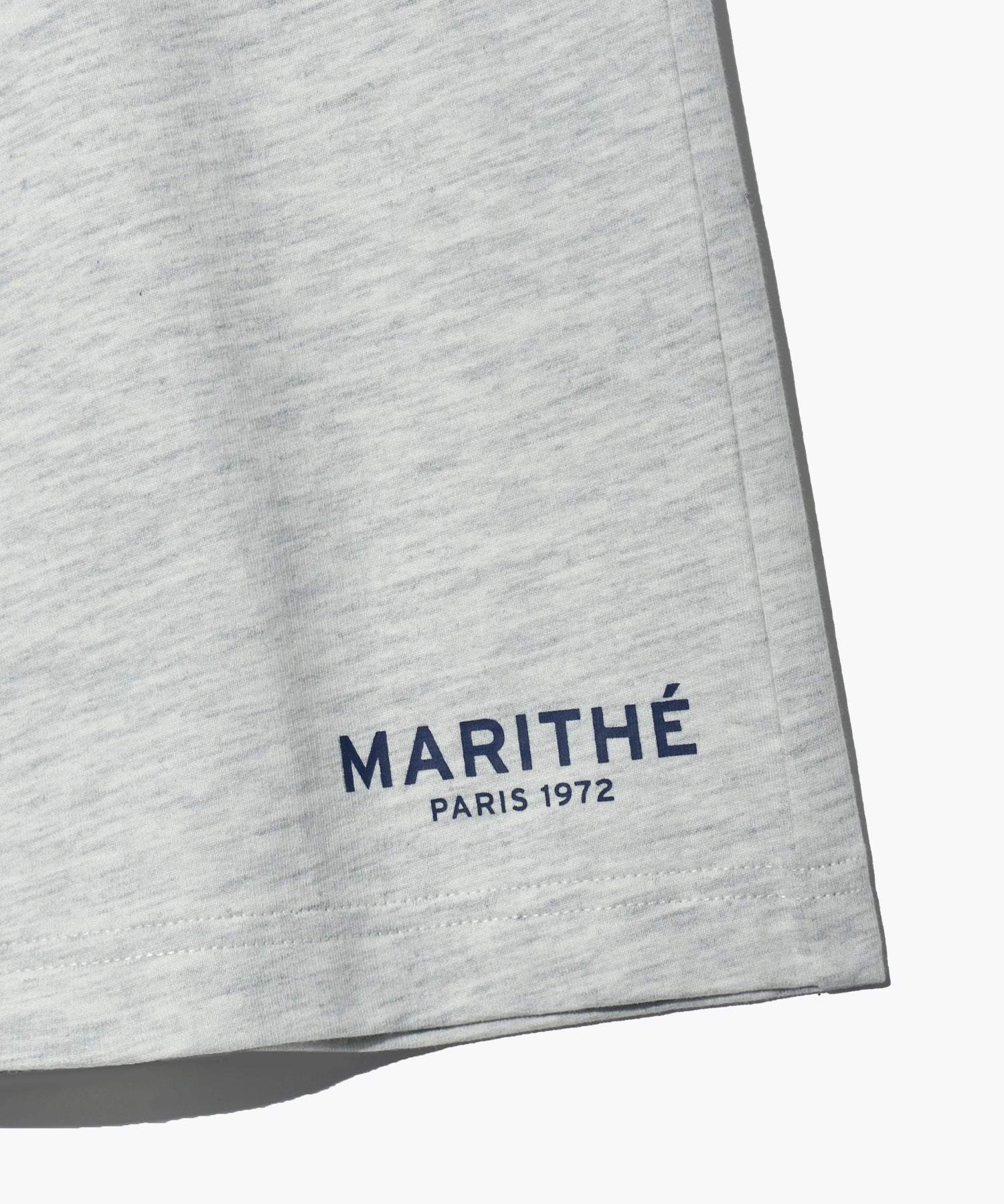 Marithe & Francois Girbaud - Regular Logo Half Set-up (Light Heather Gray) product image 13 | TRAB K-Fashion Australia